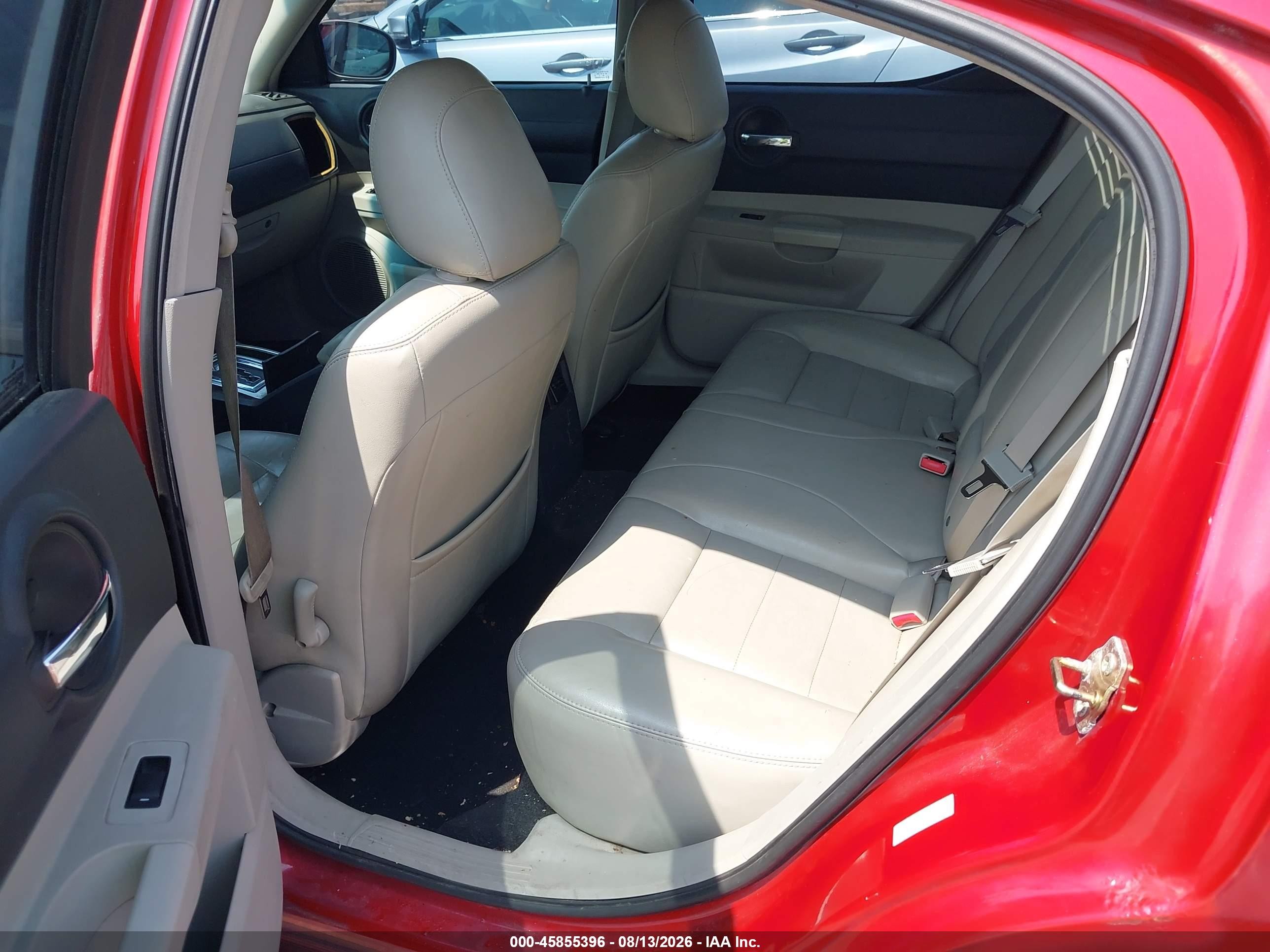2007 Dodge Charger Rt Red vin: 2B3KA53H57H616952