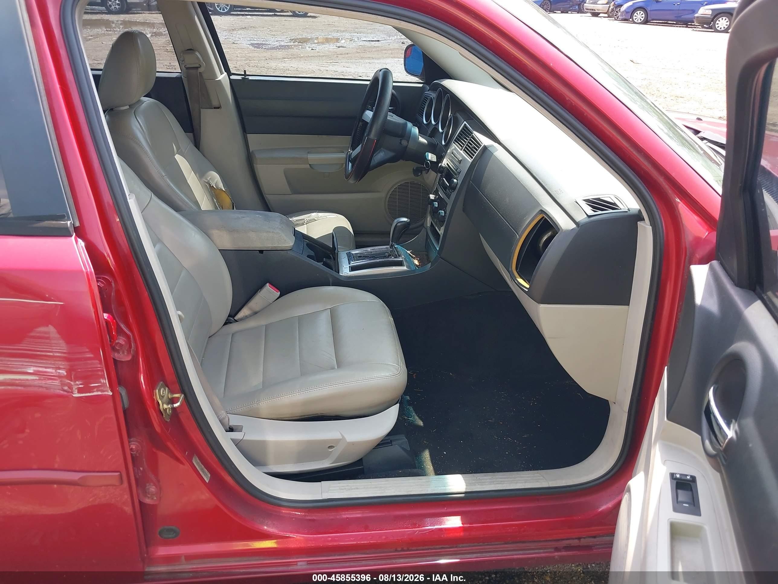 2007 Dodge Charger Rt Red vin: 2B3KA53H57H616952