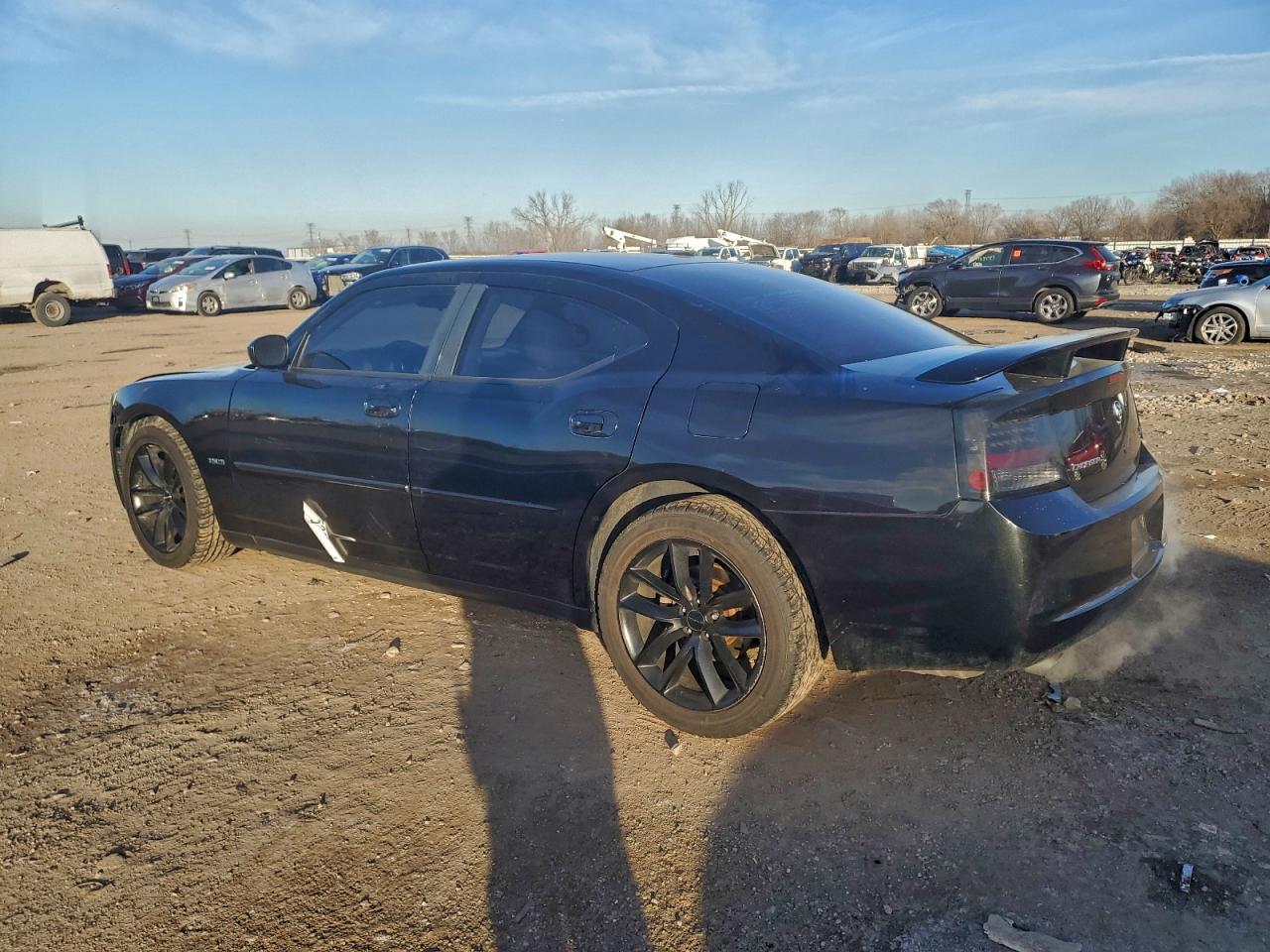 2007 Dodge Charger R/t Черный vin: 2B3KA53H57H839153