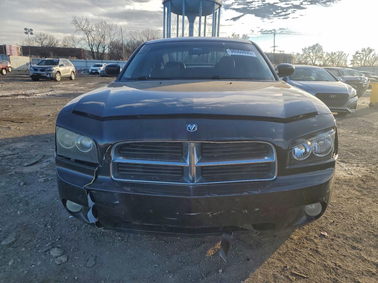 2007 Dodge Charger R/t Черный vin: 2B3KA53H57H839153