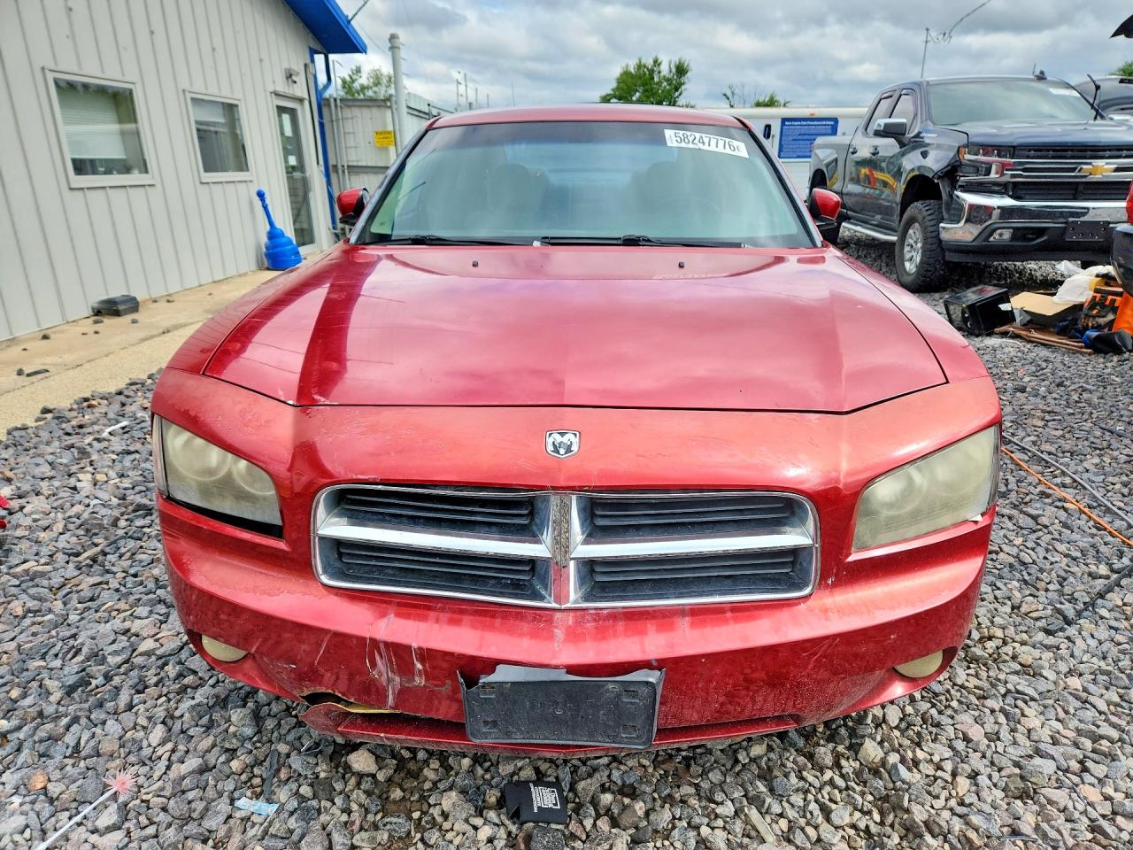 2007 Dodge Charger R Red vin: 2B3KA53H57H876655