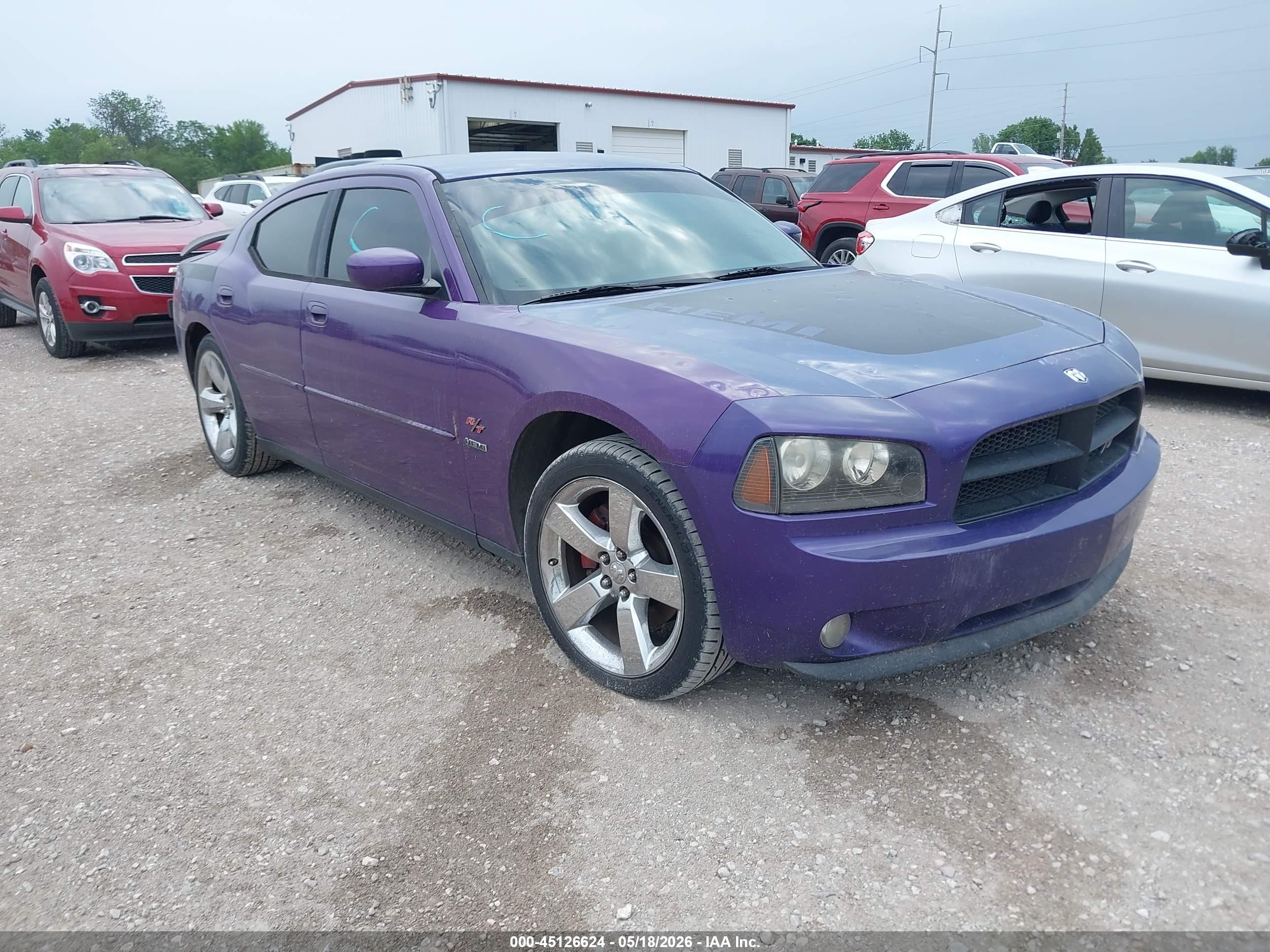 2007 Dodge Charger Rt Purple vin: 2B3KA53H57H880723