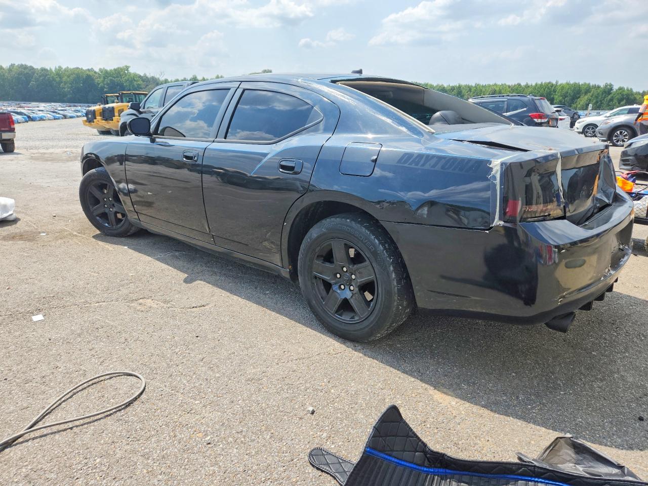 2008 Dodge Charger R/t Black vin: 2B3KA53H58H144642