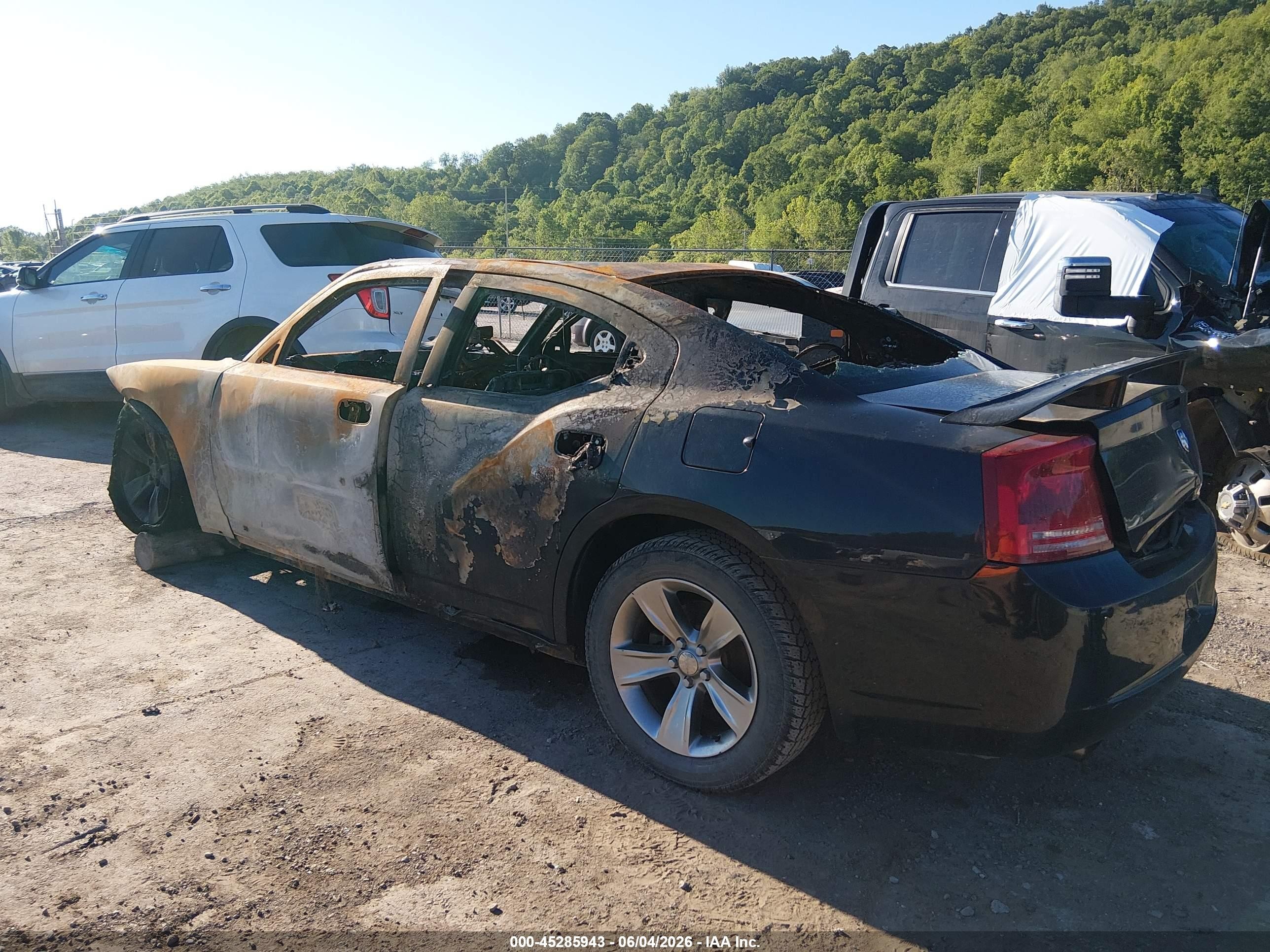2008 Dodge Charger R/t Black vin: 2B3KA53H58H270080