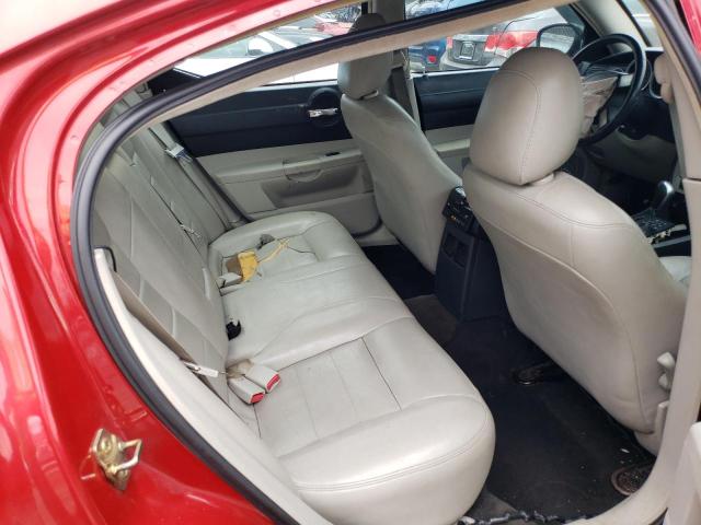 2006 Dodge Charger R/t Red vin: 2B3KA53H66H209057