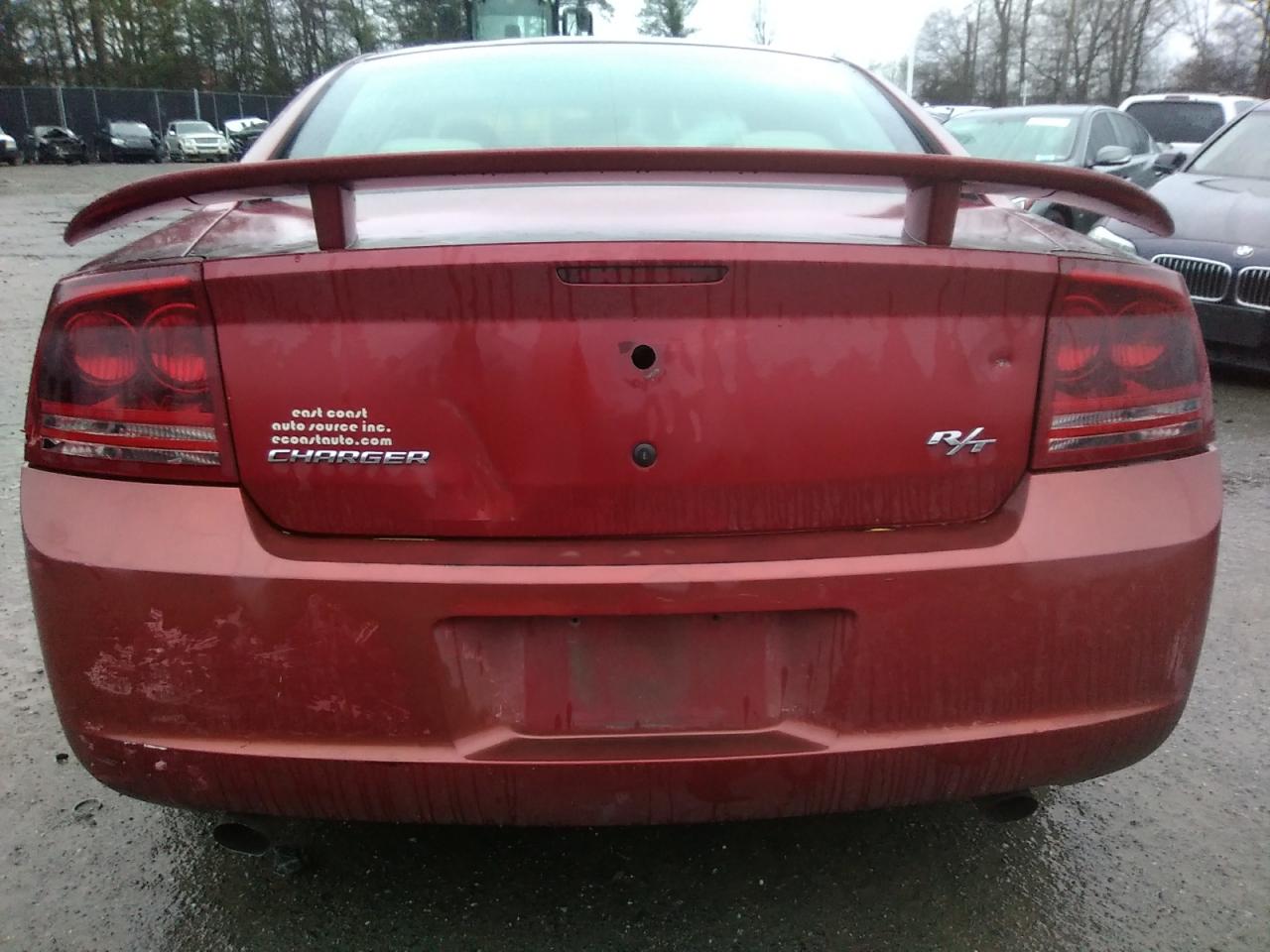 2006 Dodge Charger R/t Red vin: 2B3KA53H66H209057