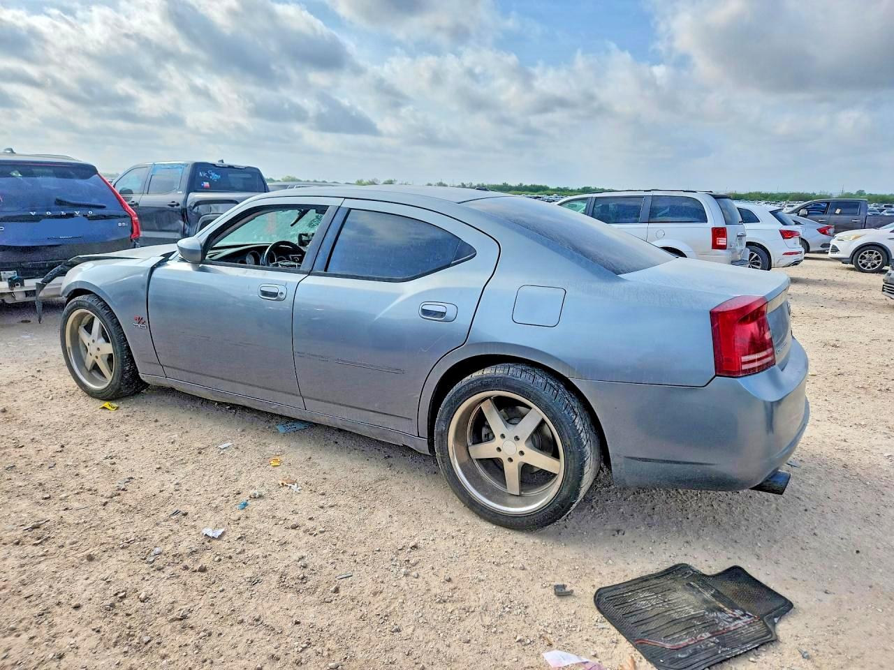 2006 Dodge Charger R Gray vin: 2B3KA53H66H255553