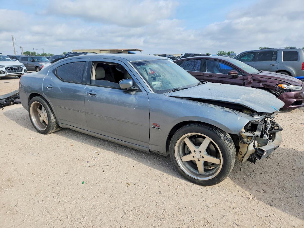 2006 Dodge Charger R Gray vin: 2B3KA53H66H255553