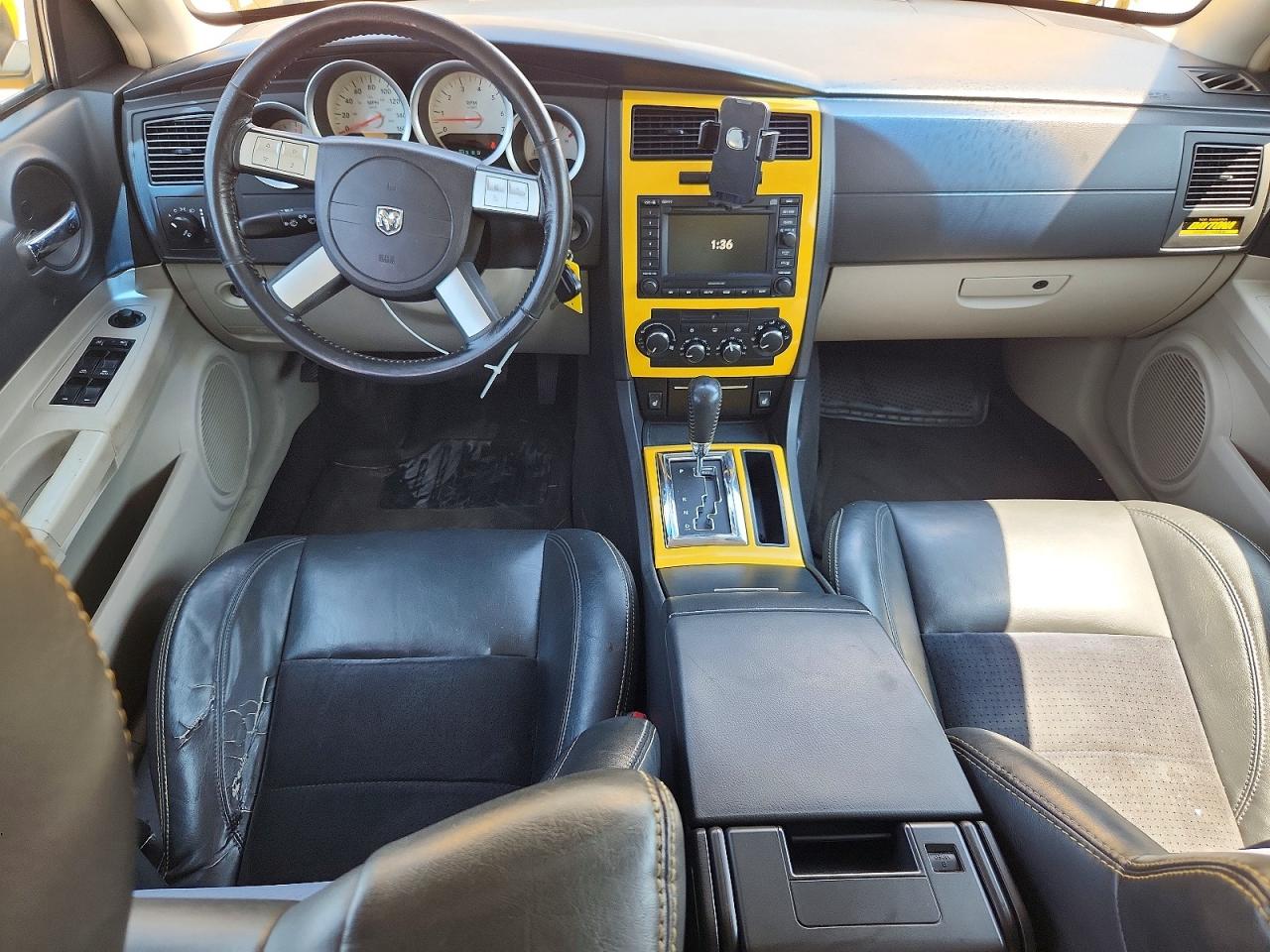 2006 Dodge Charger Daytona R/t Yellow vin: 2B3KA53H66H378740