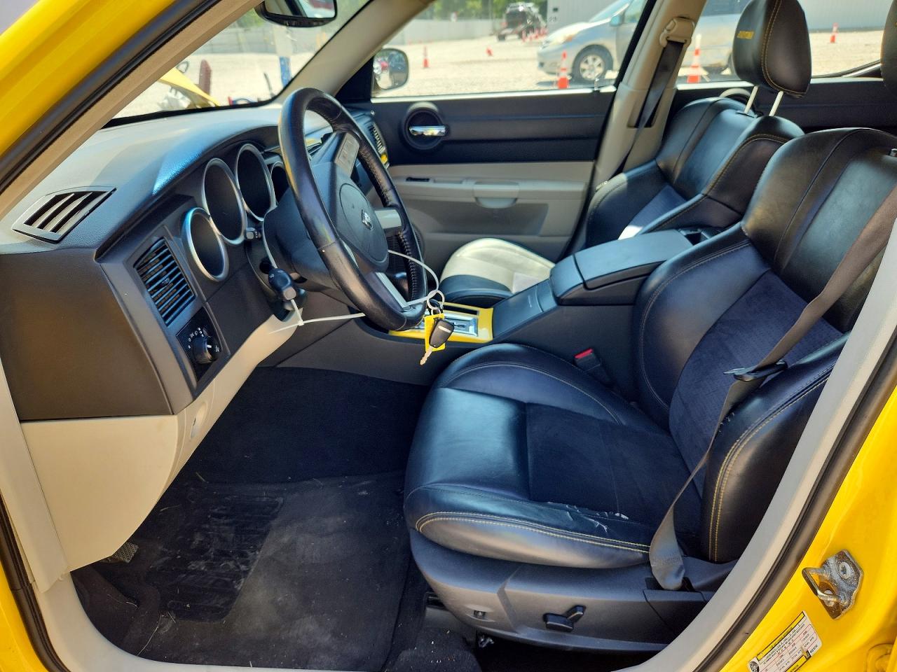 2006 Dodge Charger Daytona R/t Yellow vin: 2B3KA53H66H378740