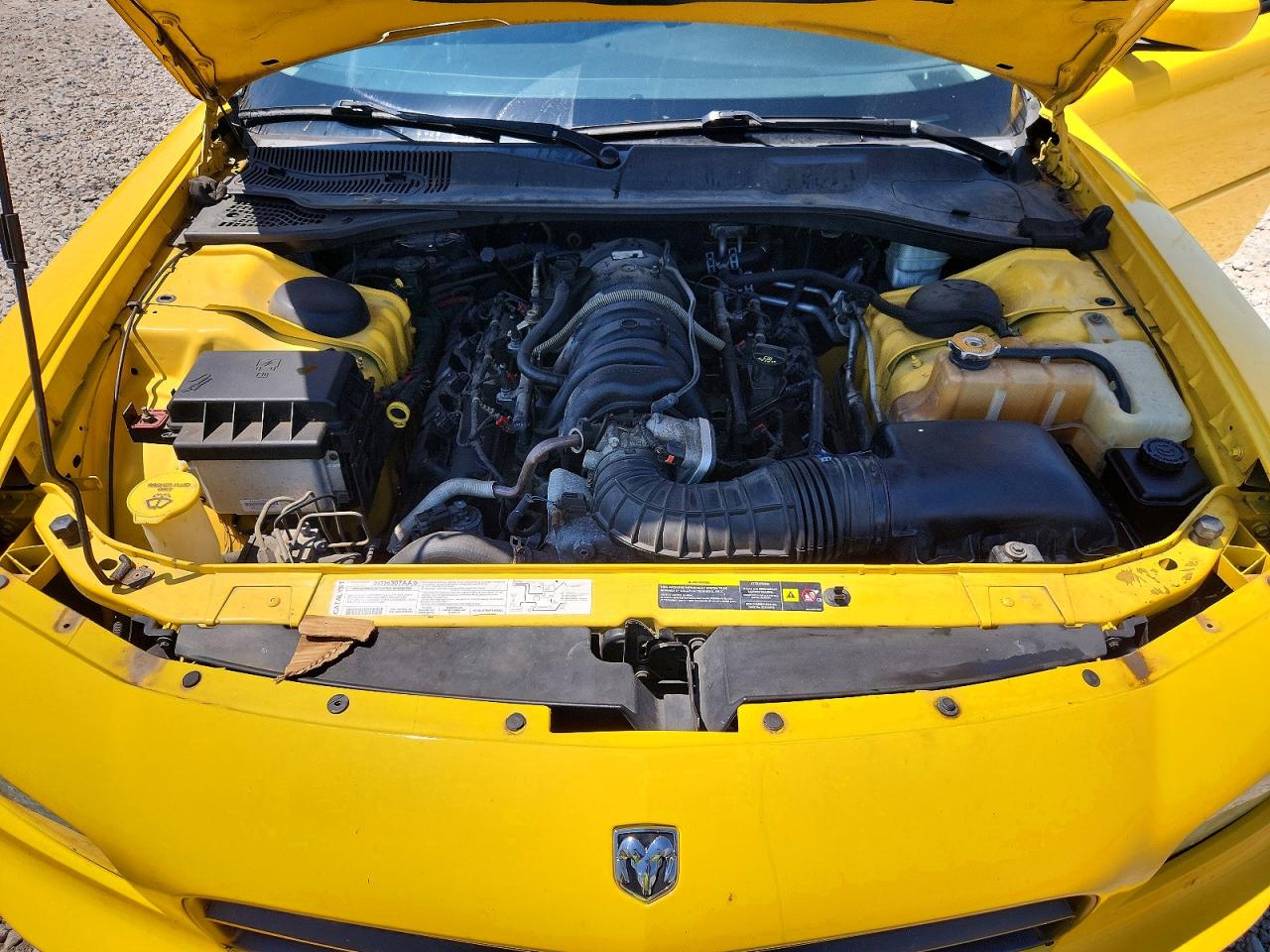 2006 Dodge Charger Daytona R/t Yellow vin: 2B3KA53H66H378740