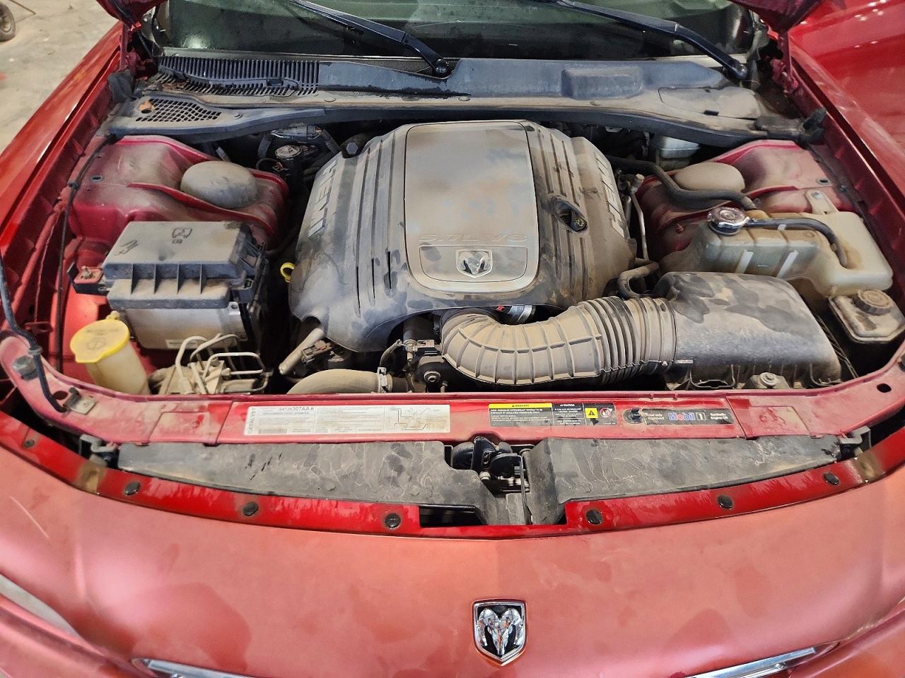 2006 Dodge Charger R Red vin: 2B3KA53H66H422669