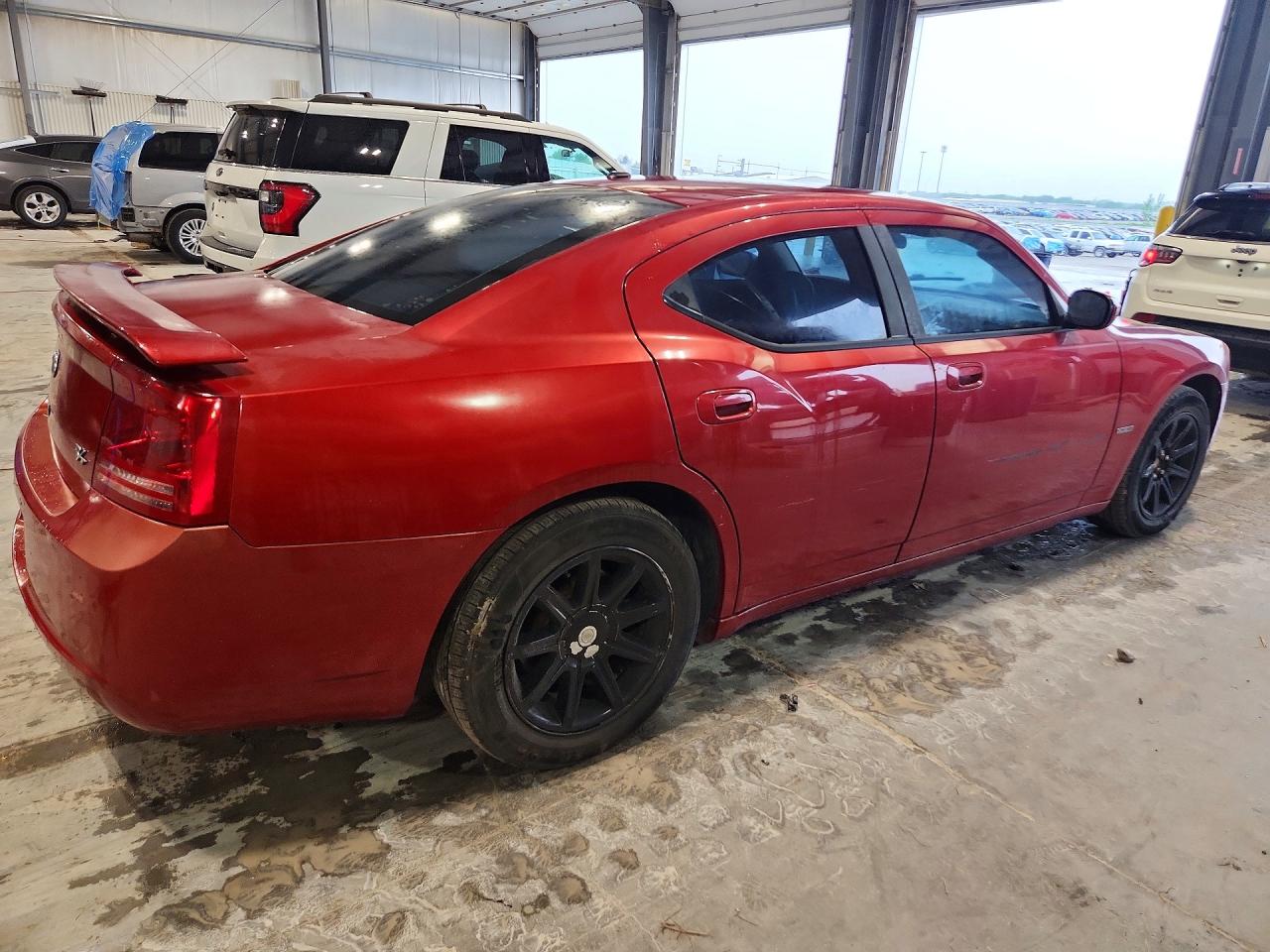 2006 Dodge Charger R Red vin: 2B3KA53H66H422669