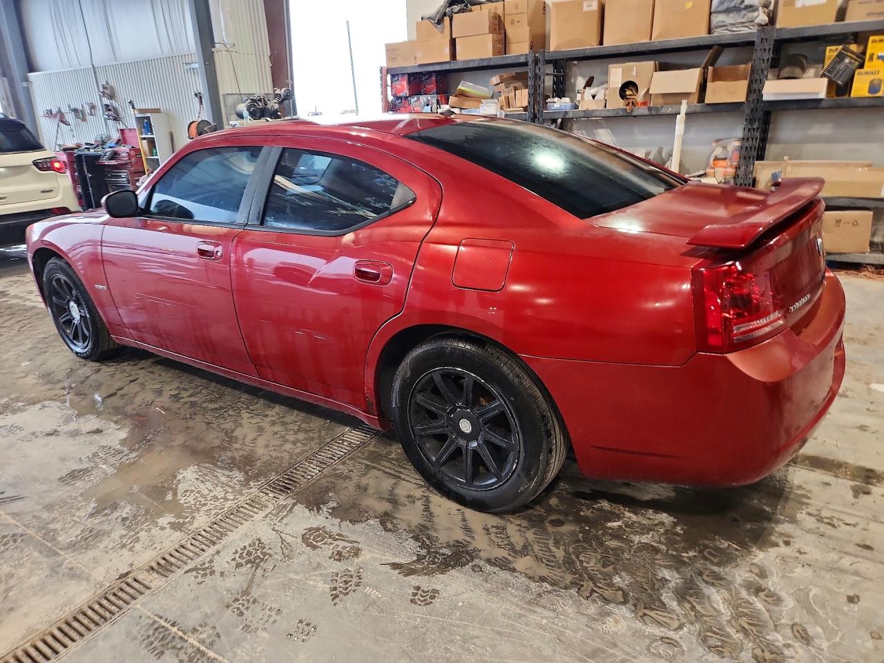 2006 Dodge Charger R Red vin: 2B3KA53H66H422669