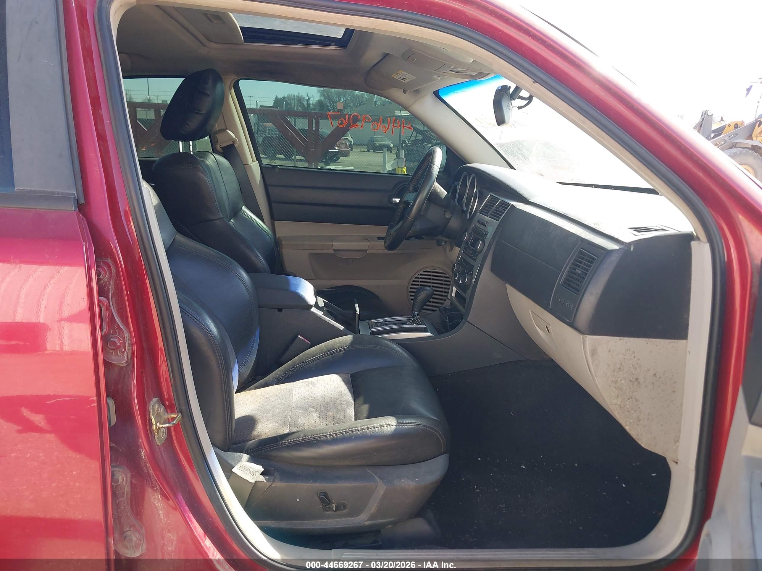 2006 Dodge Charger Rt Red vin: 2B3KA53H76H429842