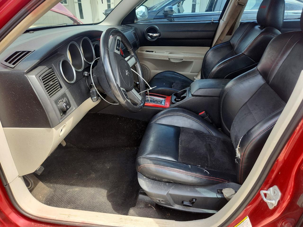 2007 Dodge Charger R/t Red vin: 2B3KA53H77H878505