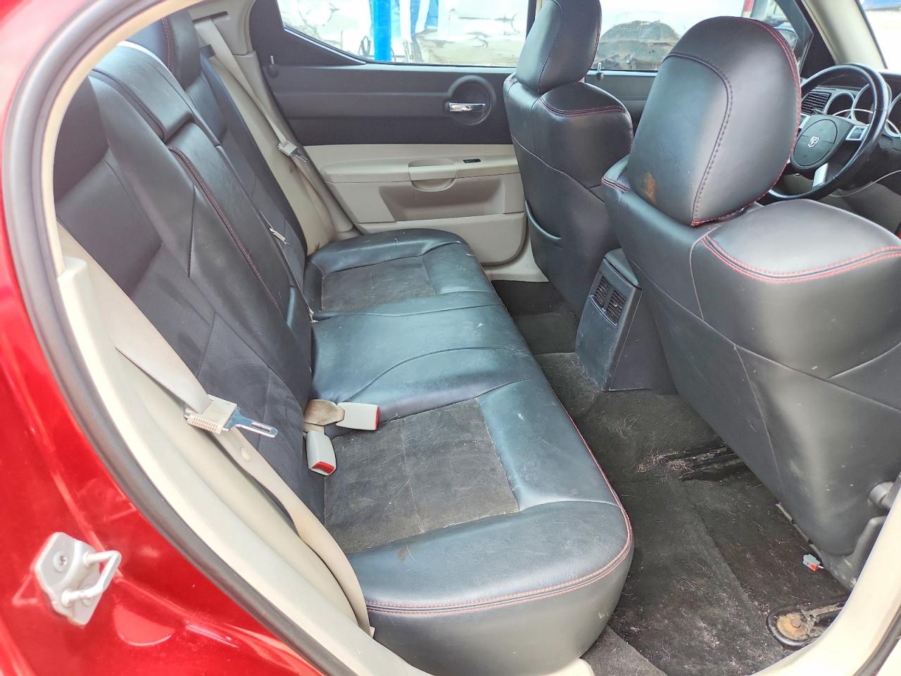 2007 Dodge Charger R/t Red vin: 2B3KA53H77H878505