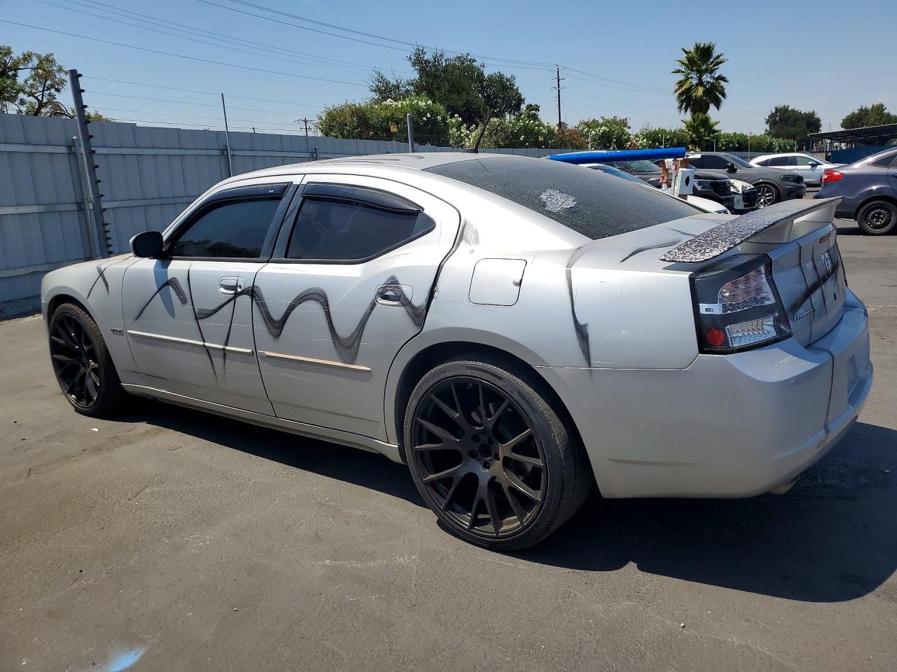 2008 Dodge Charger R/t Silver vin: 2B3KA53H78H156744
