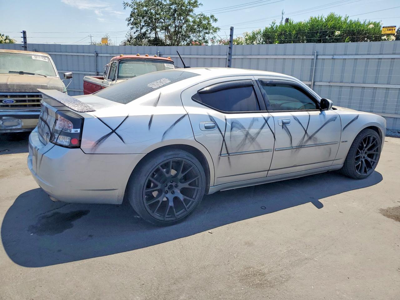 2008 Dodge Charger R/t Silver vin: 2B3KA53H78H156744