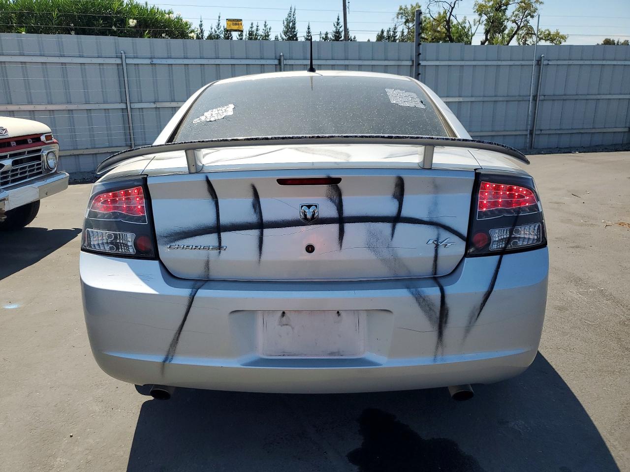 2008 Dodge Charger R/t Silver vin: 2B3KA53H78H156744