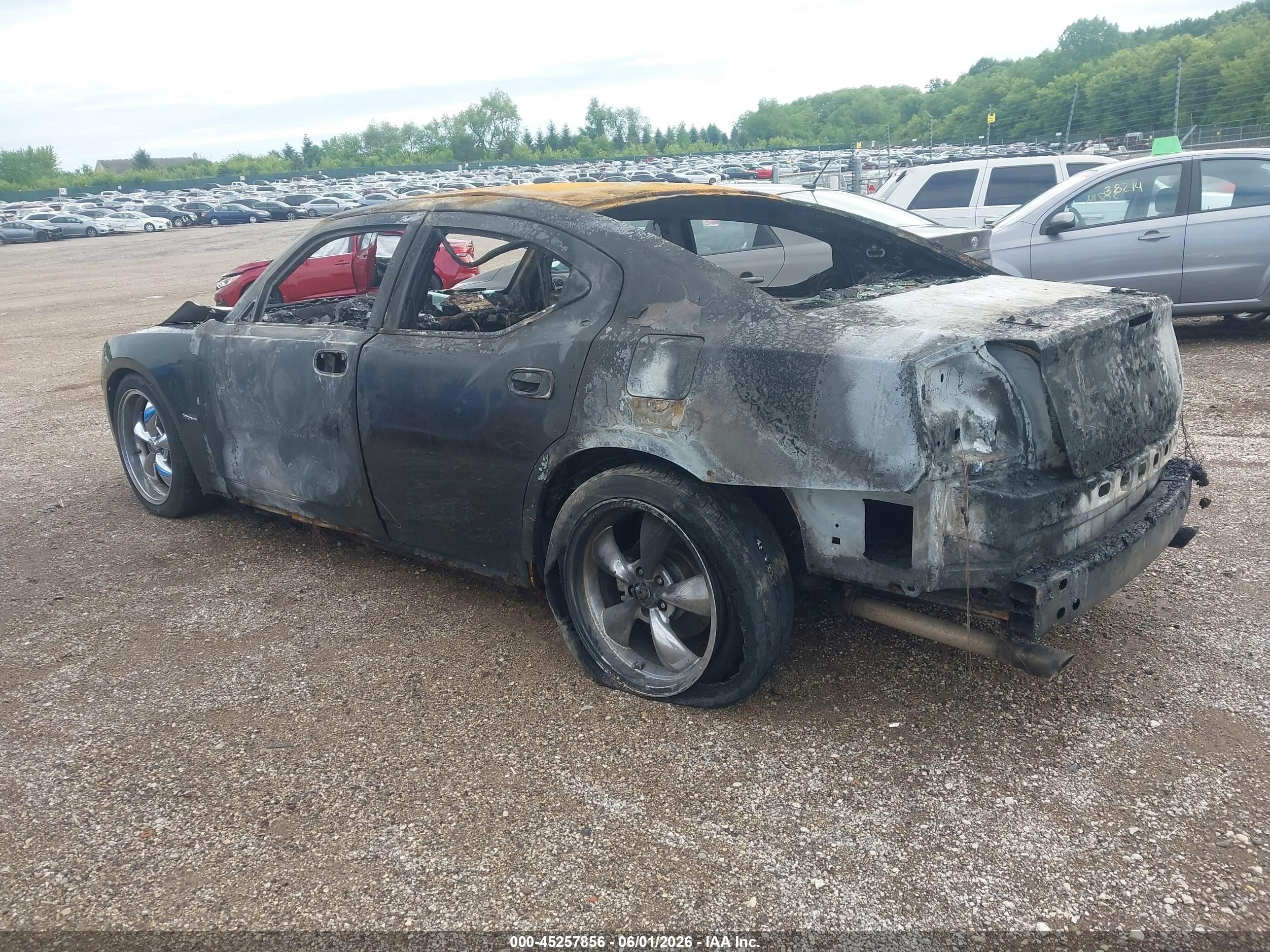 2006 Dodge Charger Rt Black vin: 2B3KA53H86H207441
