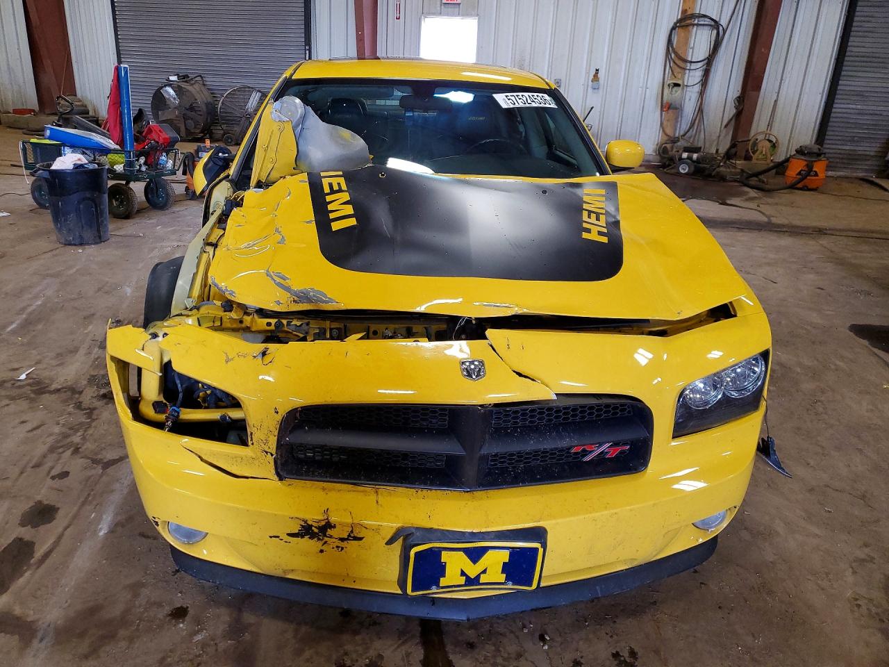 2006 Dodge Charger R Yellow vin: 2B3KA53H86H374124