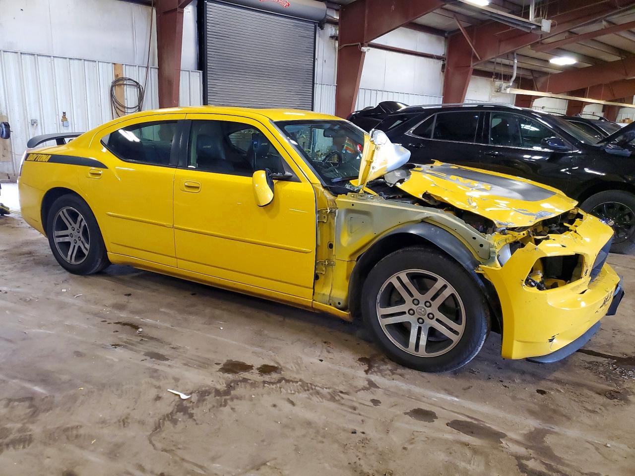 2006 Dodge Charger R Yellow vin: 2B3KA53H86H374124