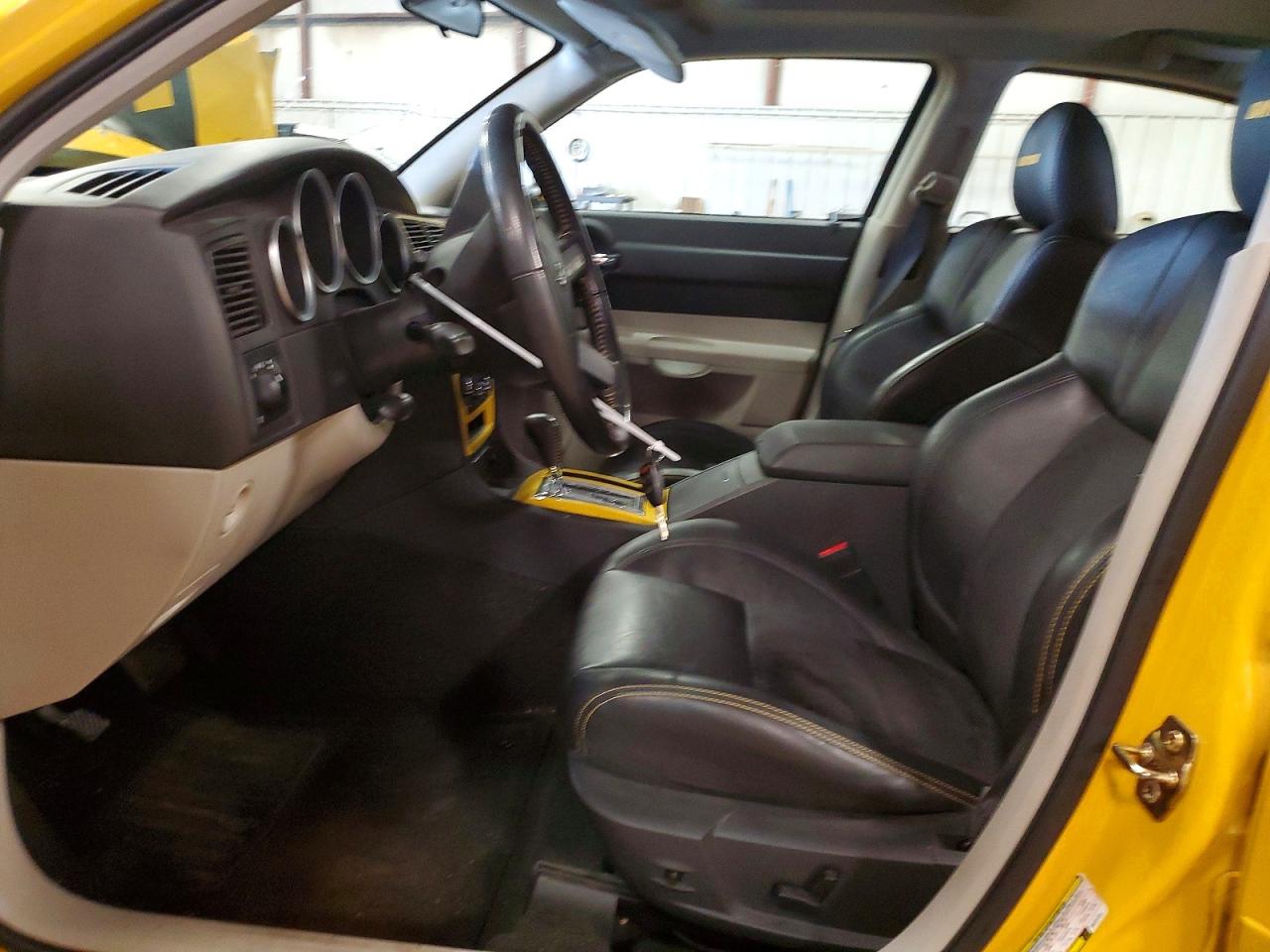 2006 Dodge Charger R Yellow vin: 2B3KA53H86H374124