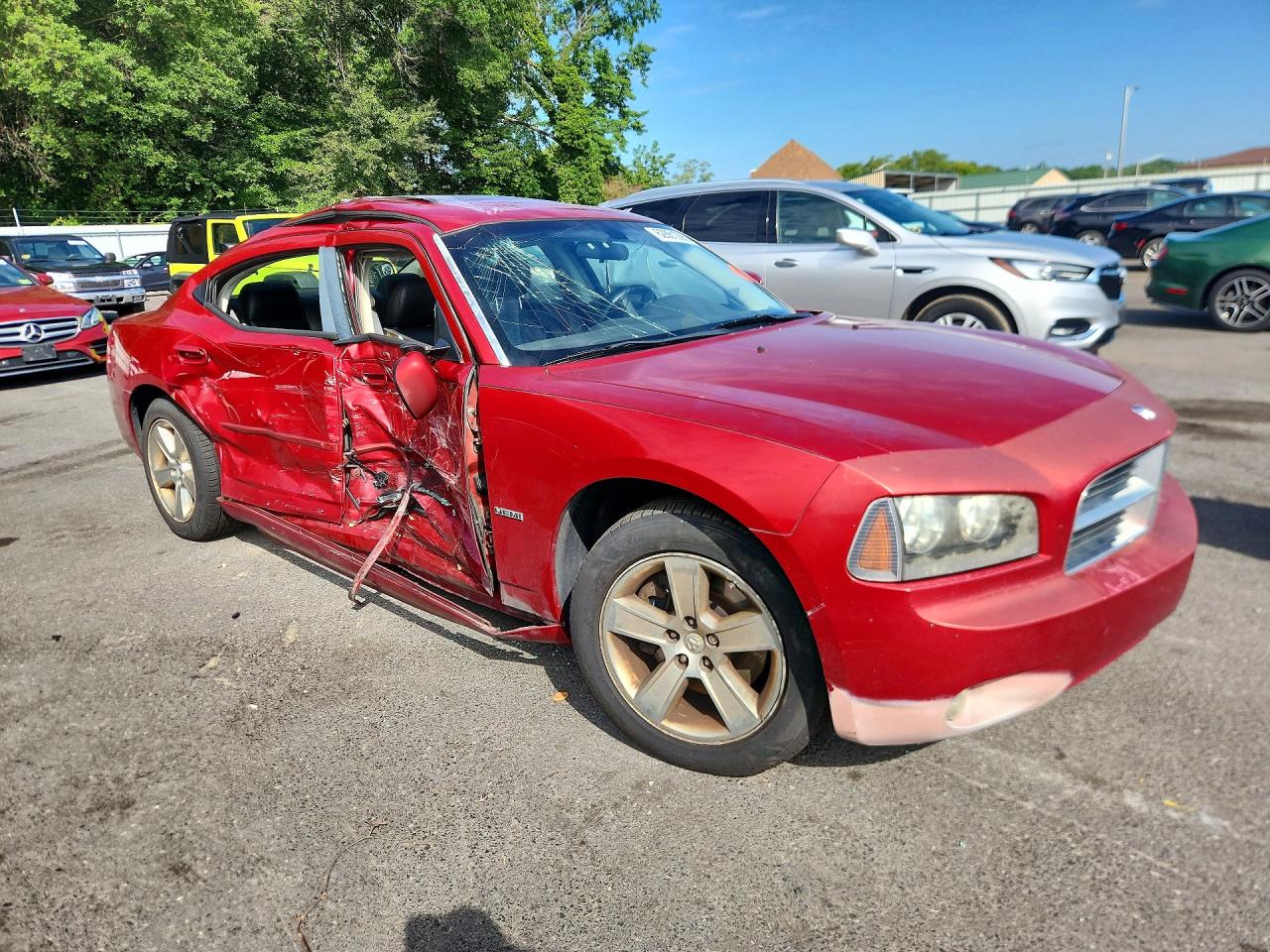 2008 Dodge Charger R/t Red vin: 2B3KA53H88H127642
