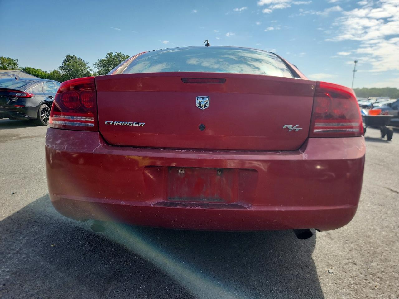 2008 Dodge Charger R/t Red vin: 2B3KA53H88H127642