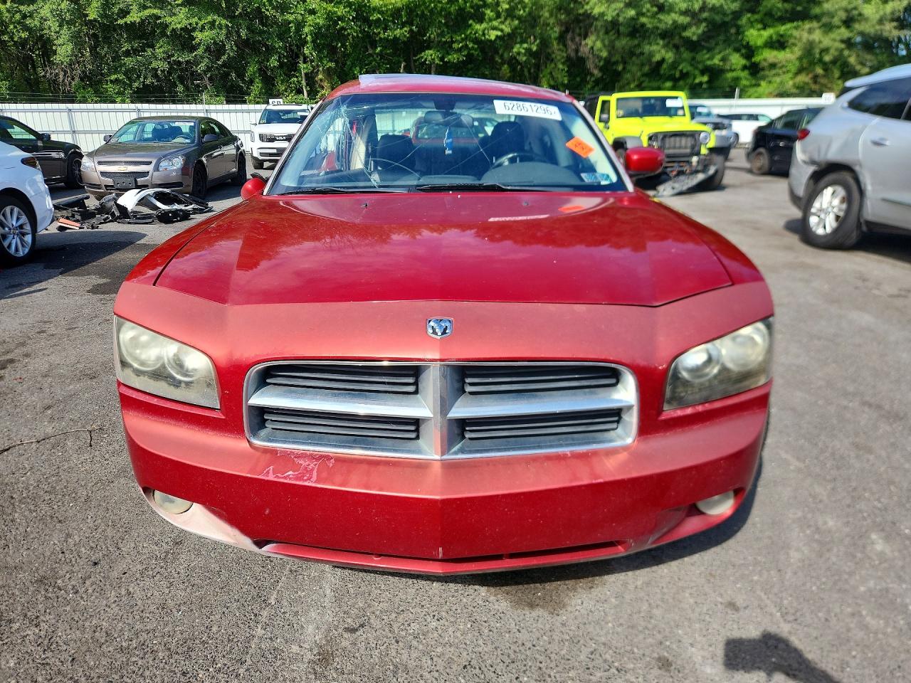 2008 Dodge Charger R/t Red vin: 2B3KA53H88H127642