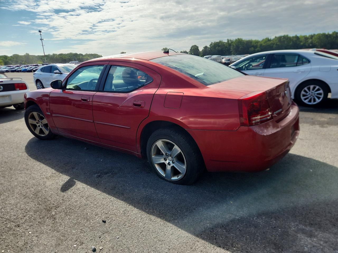 2008 Dodge Charger R/t Red vin: 2B3KA53H88H127642