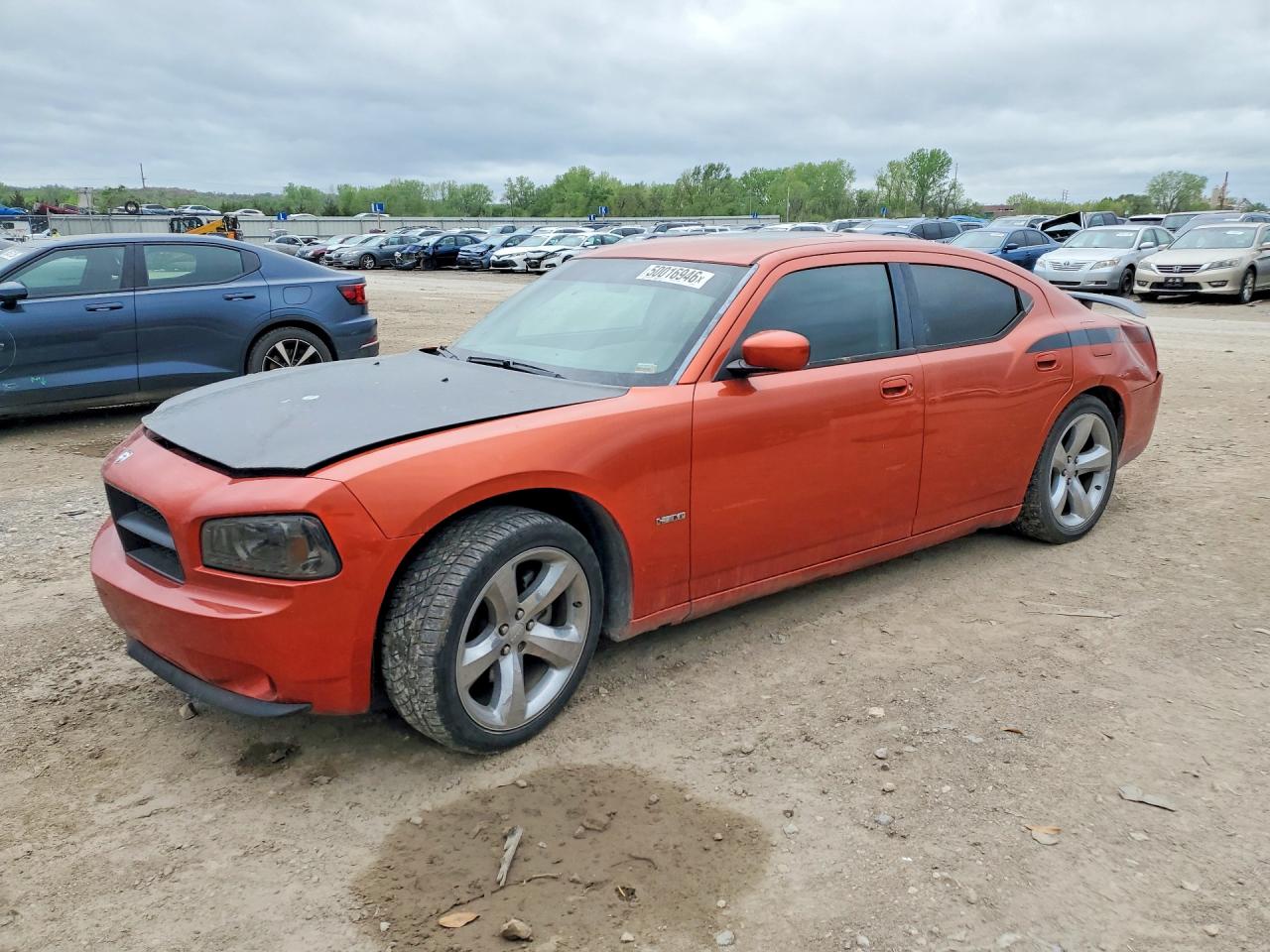 2006 Dodge Charger R Orange vin: 2B3KA53H96H230971