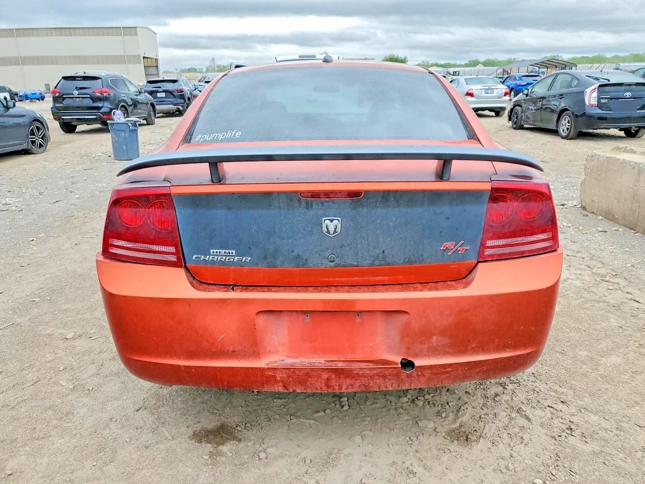 2006 Dodge Charger R Orange vin: 2B3KA53H96H230971
