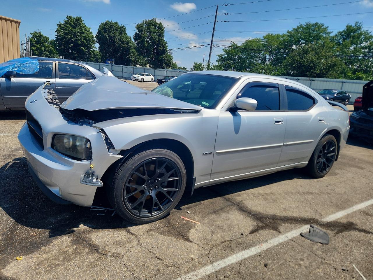 2006 Dodge Charger R/t Silver vin: 2B3KA53H96H381969