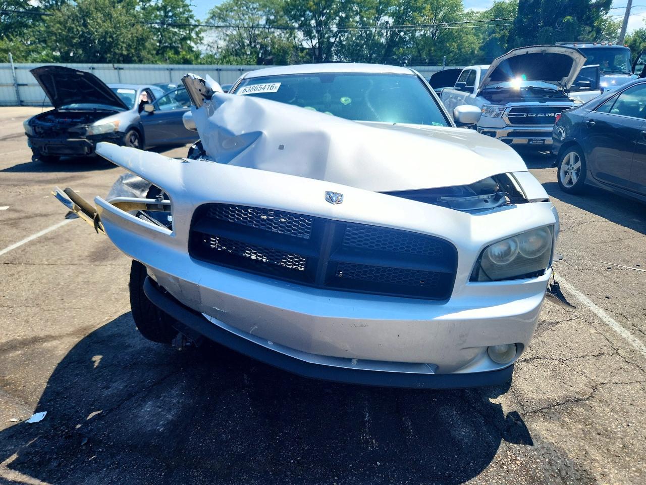 2006 Dodge Charger R/t Silver vin: 2B3KA53H96H381969