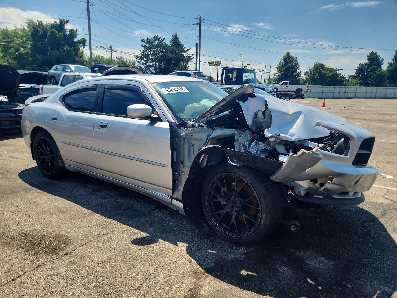2006 Dodge Charger R/t Silver vin: 2B3KA53H96H381969