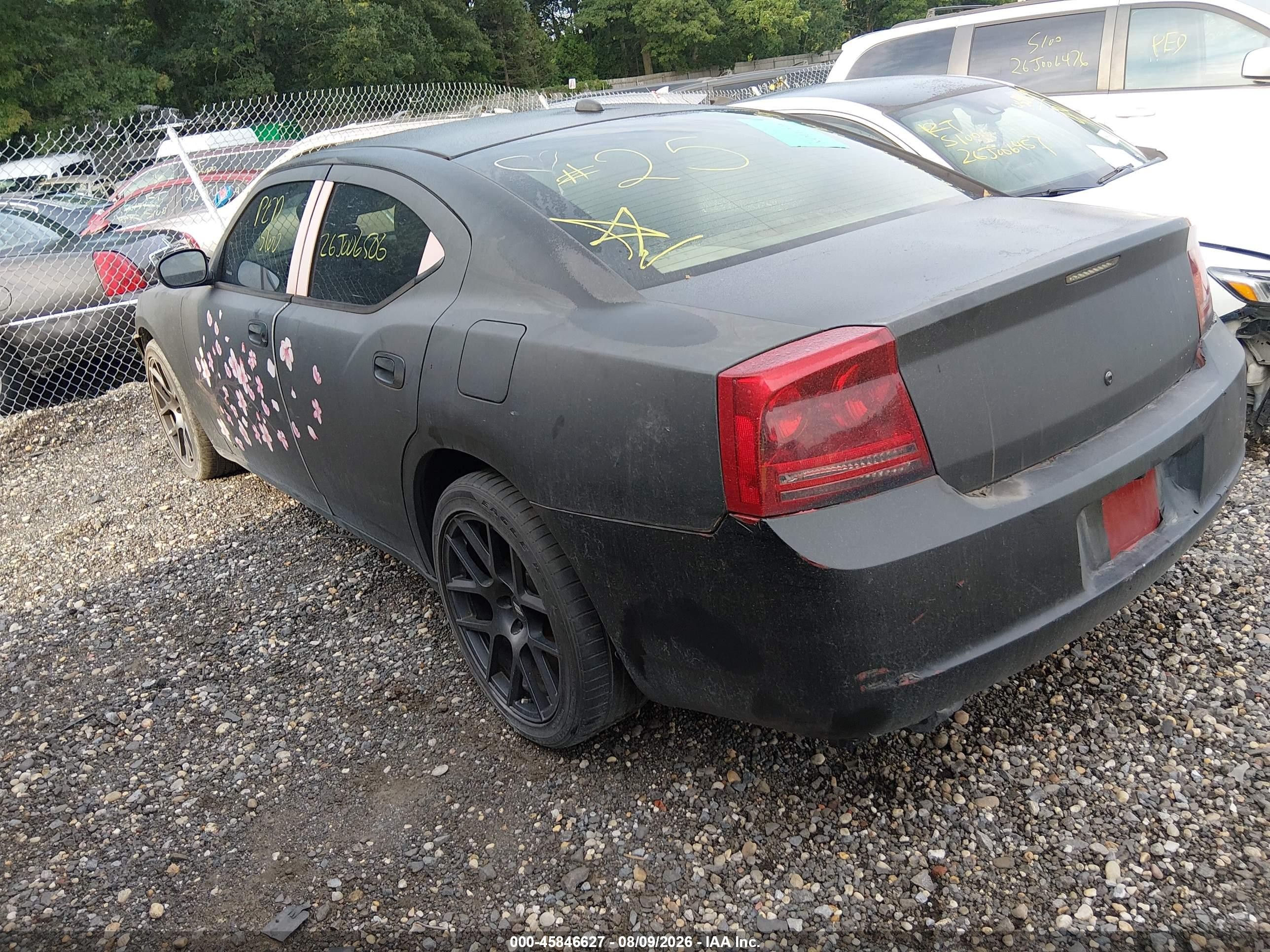 2006 Dodge Charger Rt Black vin: 2B3KA53HX6H227545