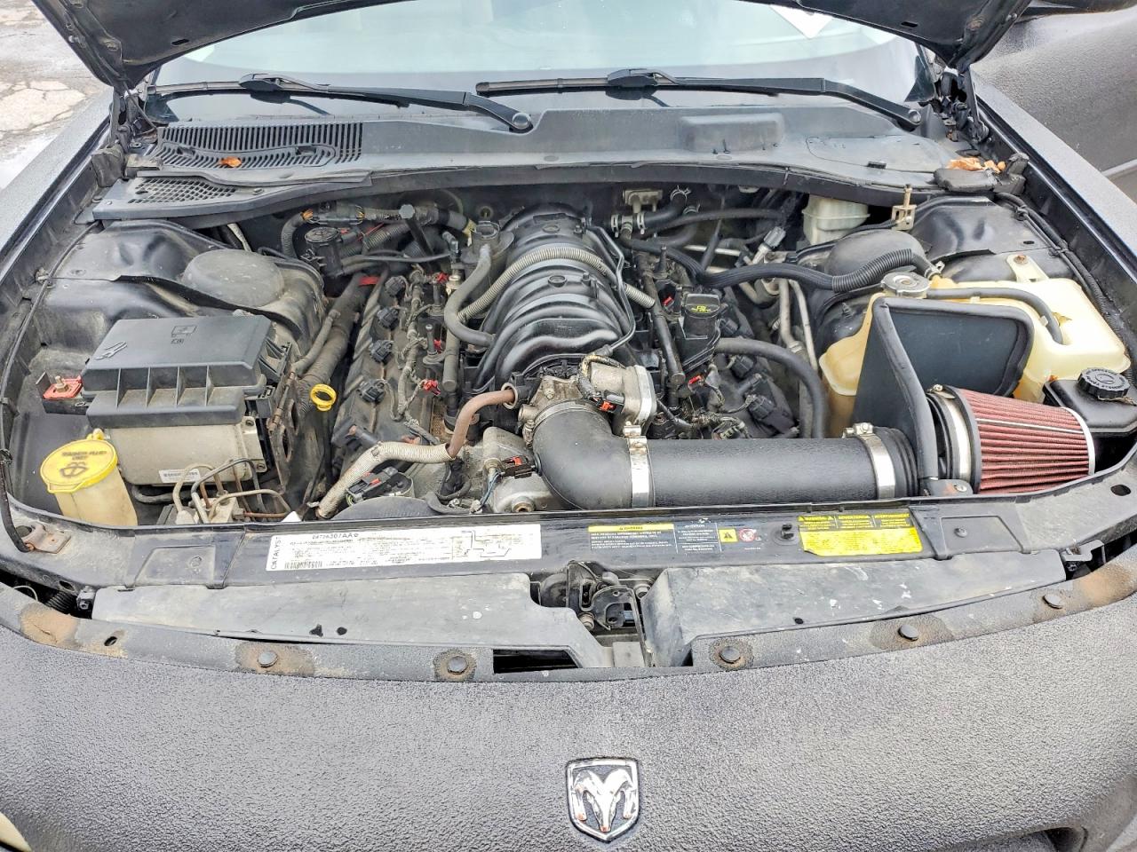 2006 Dodge Charger R Черный vin: 2B3KA53HX6H234687