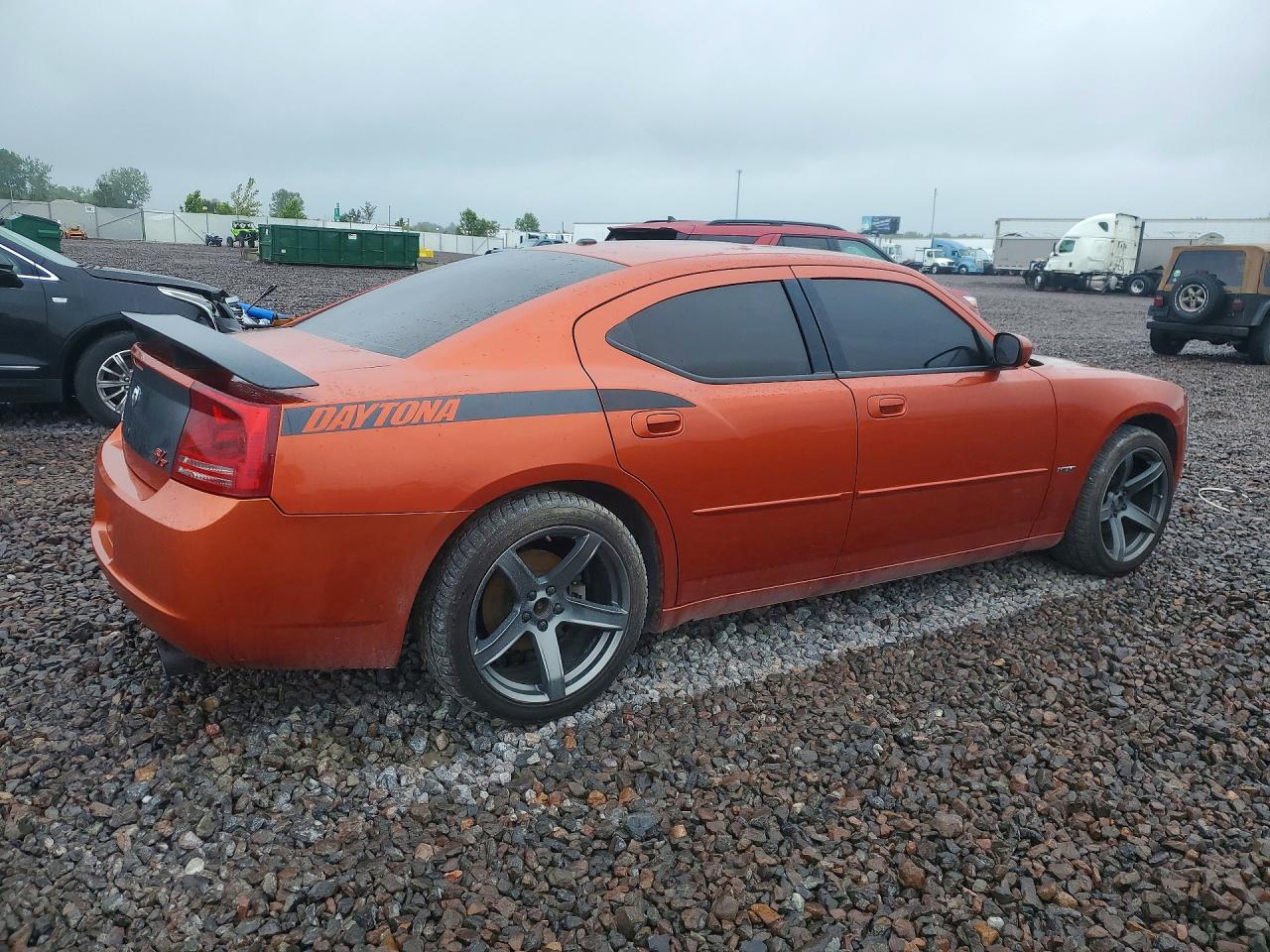 2006 Dodge Charger R/t Orange vin: 2B3KA53HX6H245477