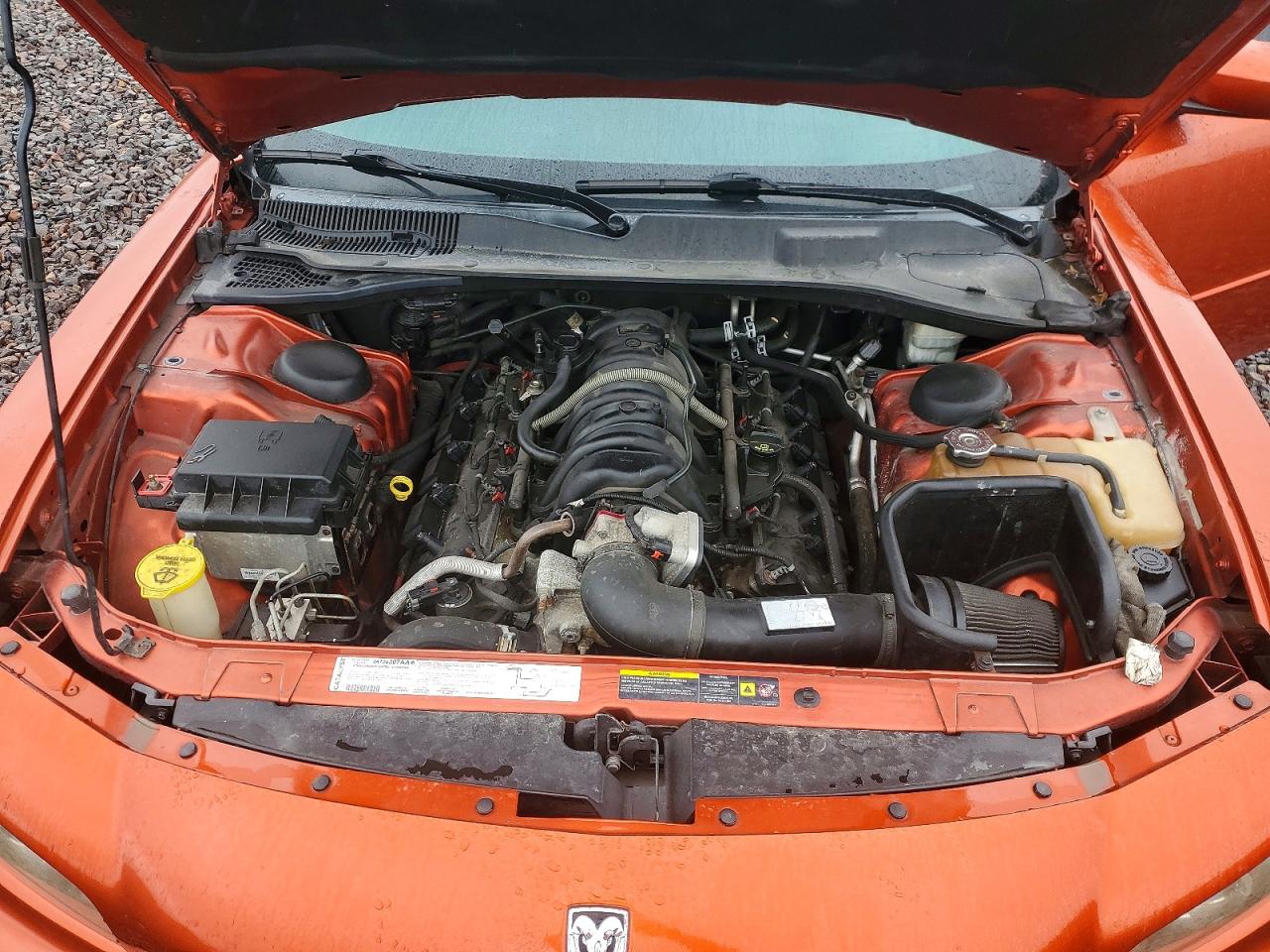 2006 Dodge Charger R/t Orange vin: 2B3KA53HX6H245477