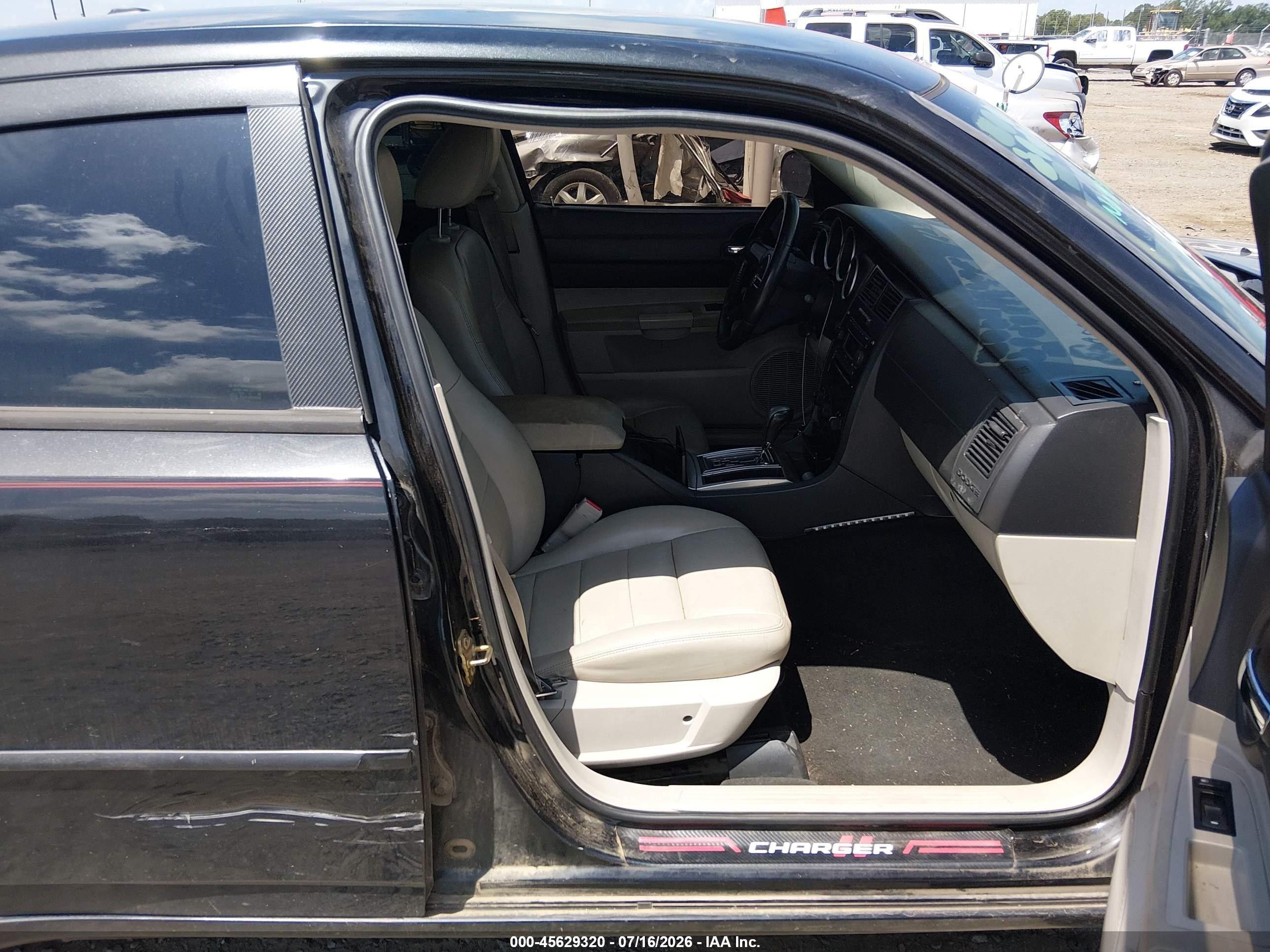 2006 Dodge Charger Rt Black vin: 2B3KA53HX6H473270