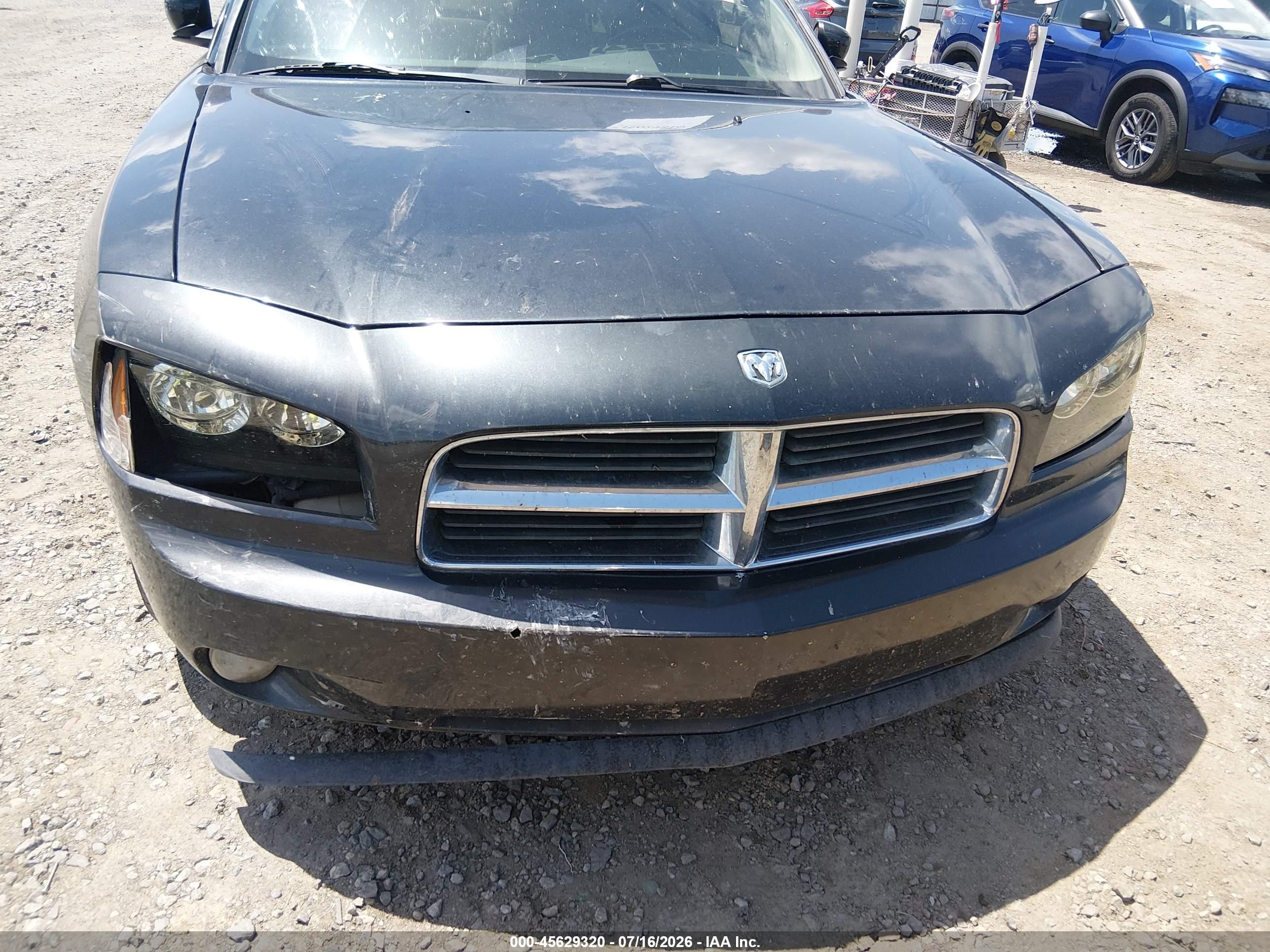 2006 Dodge Charger Rt Black vin: 2B3KA53HX6H473270