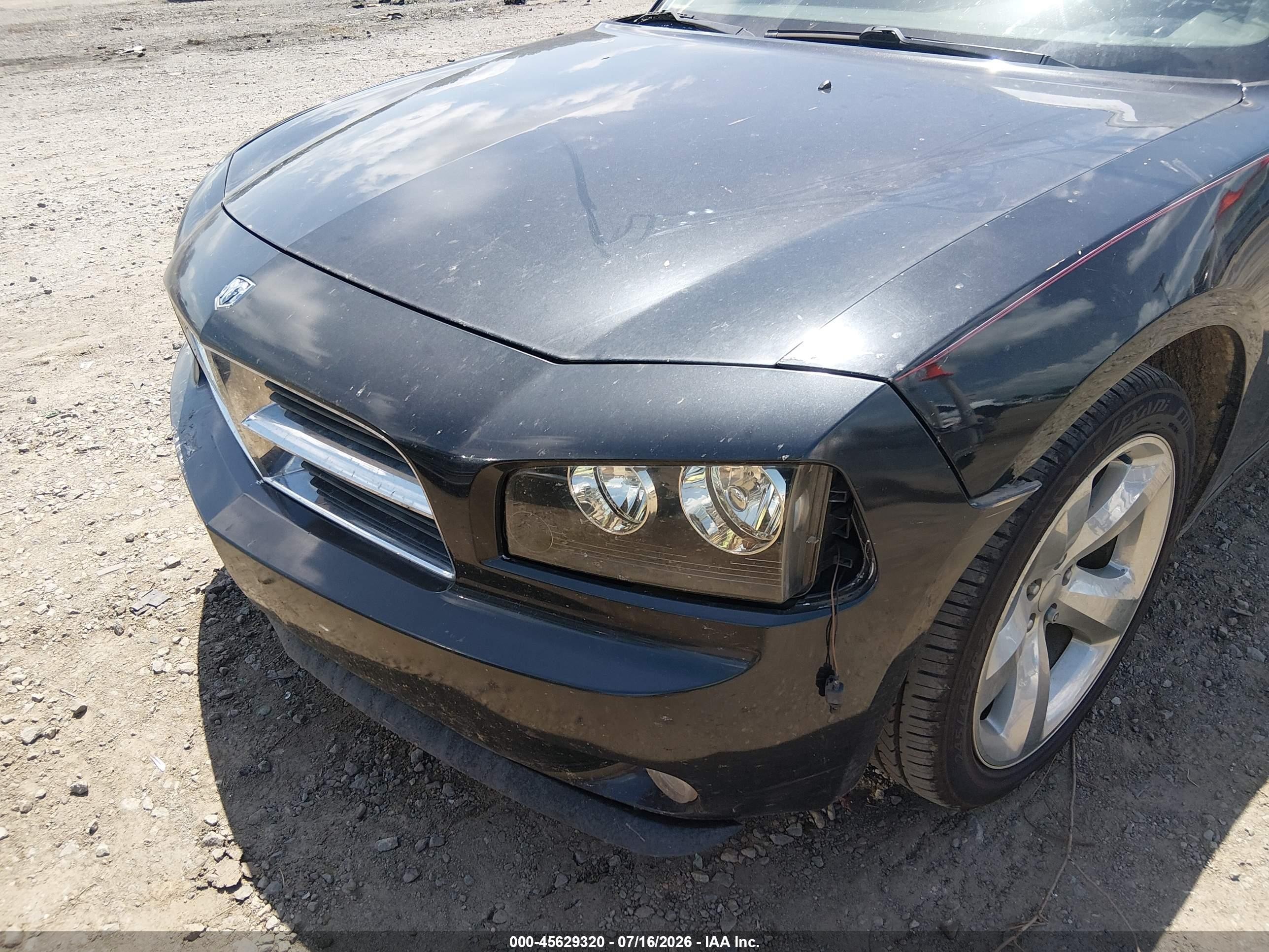 2006 Dodge Charger Rt Black vin: 2B3KA53HX6H473270