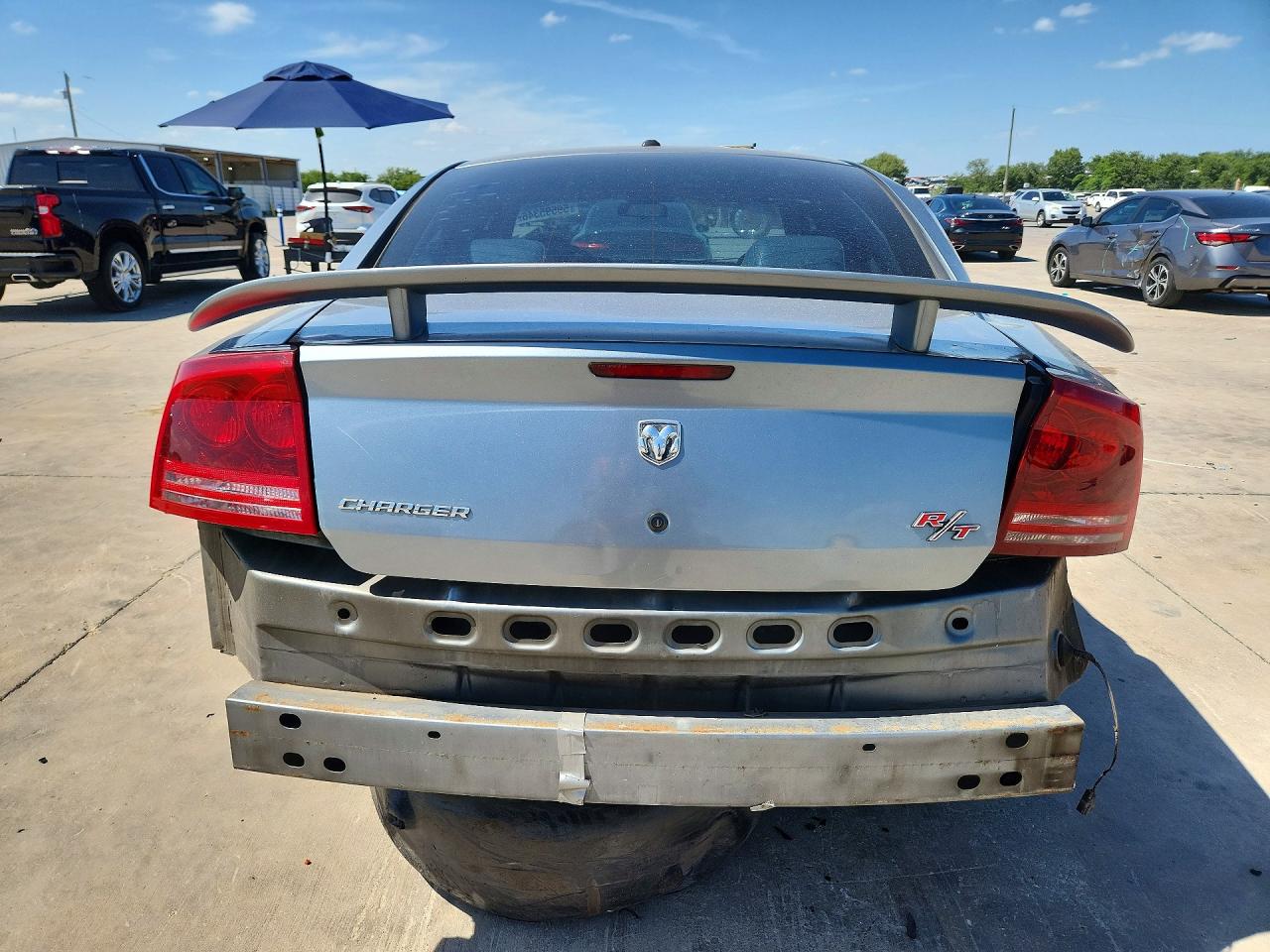 2007 Dodge Charger R/t Silver vin: 2B3KA53HX7H853405