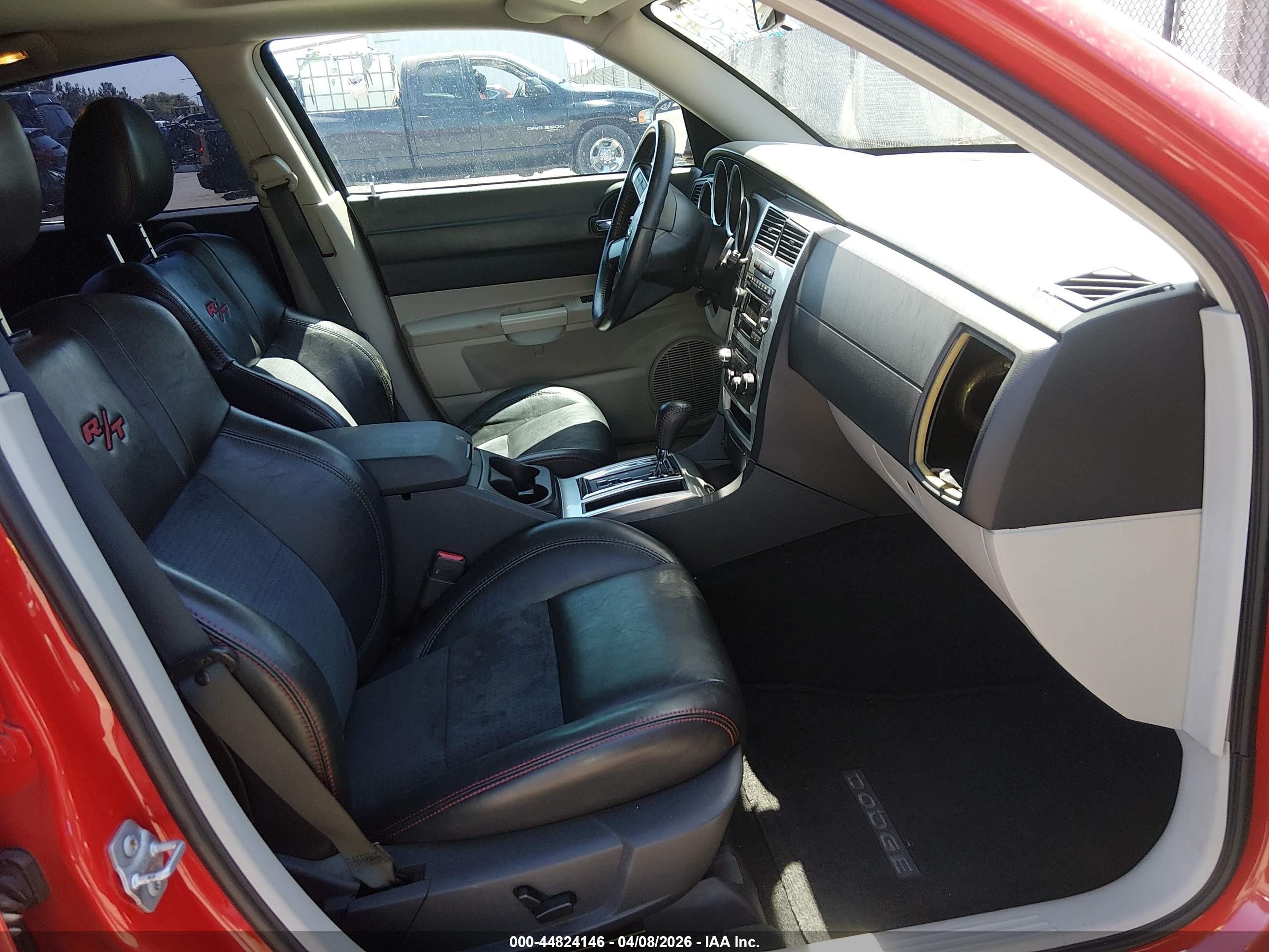 2007 Dodge Charger Rt Red vin: 2B3KA53HX7H764983