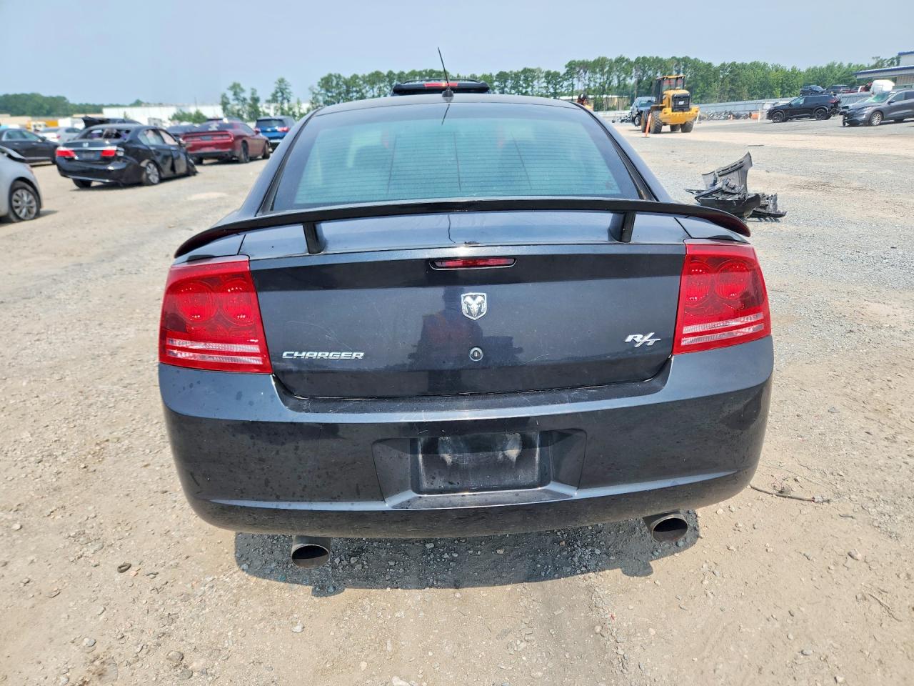 2008 Dodge Charger R/t Black vin: 2B3KA53HX8H188359