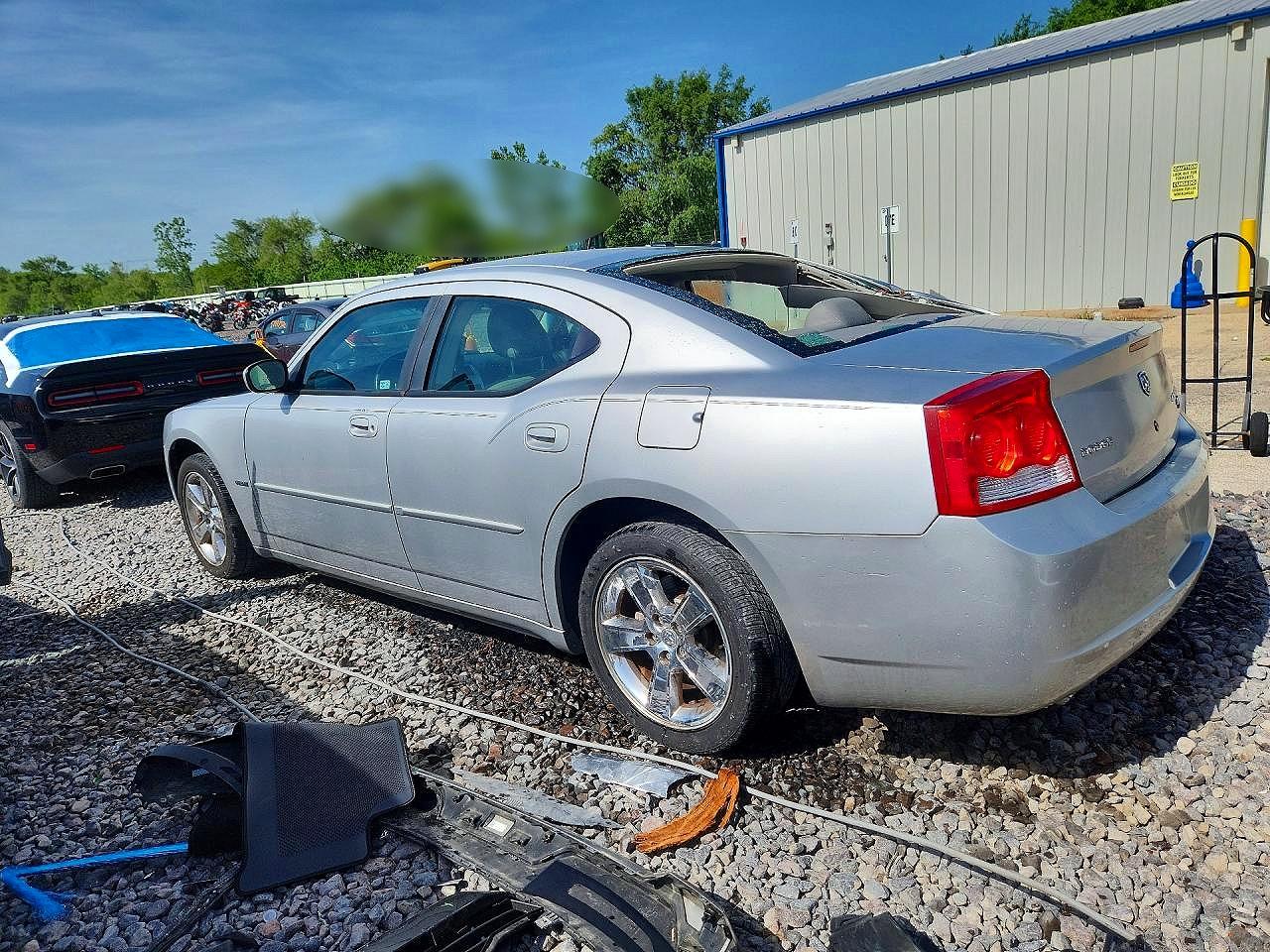 2009 Dodge Charger R/t Silver vin: 2B3KA53T79H537127