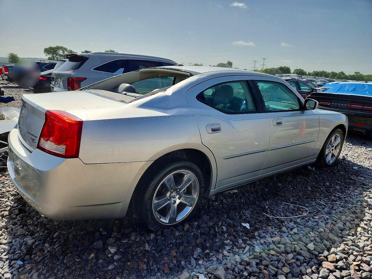 2009 Dodge Charger R/t Silver vin: 2B3KA53T79H537127