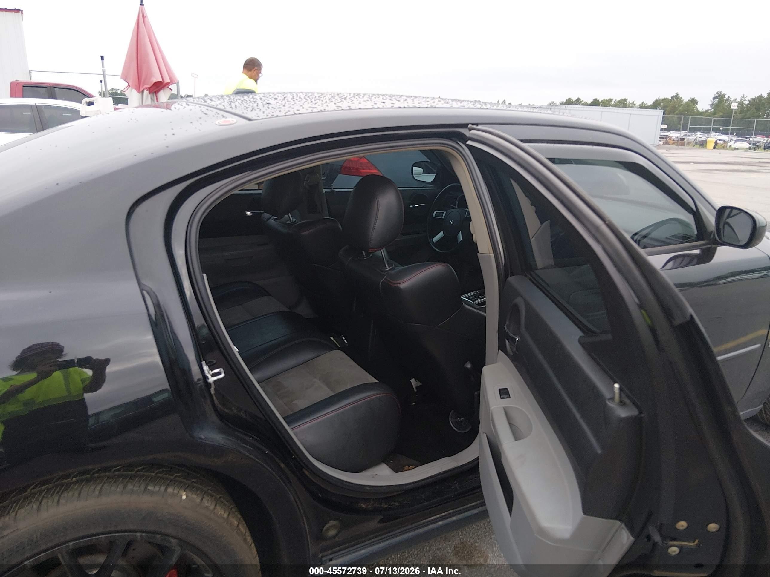 2007 Dodge Charger Srt8 Black vin: 2B3KA73W37H729602